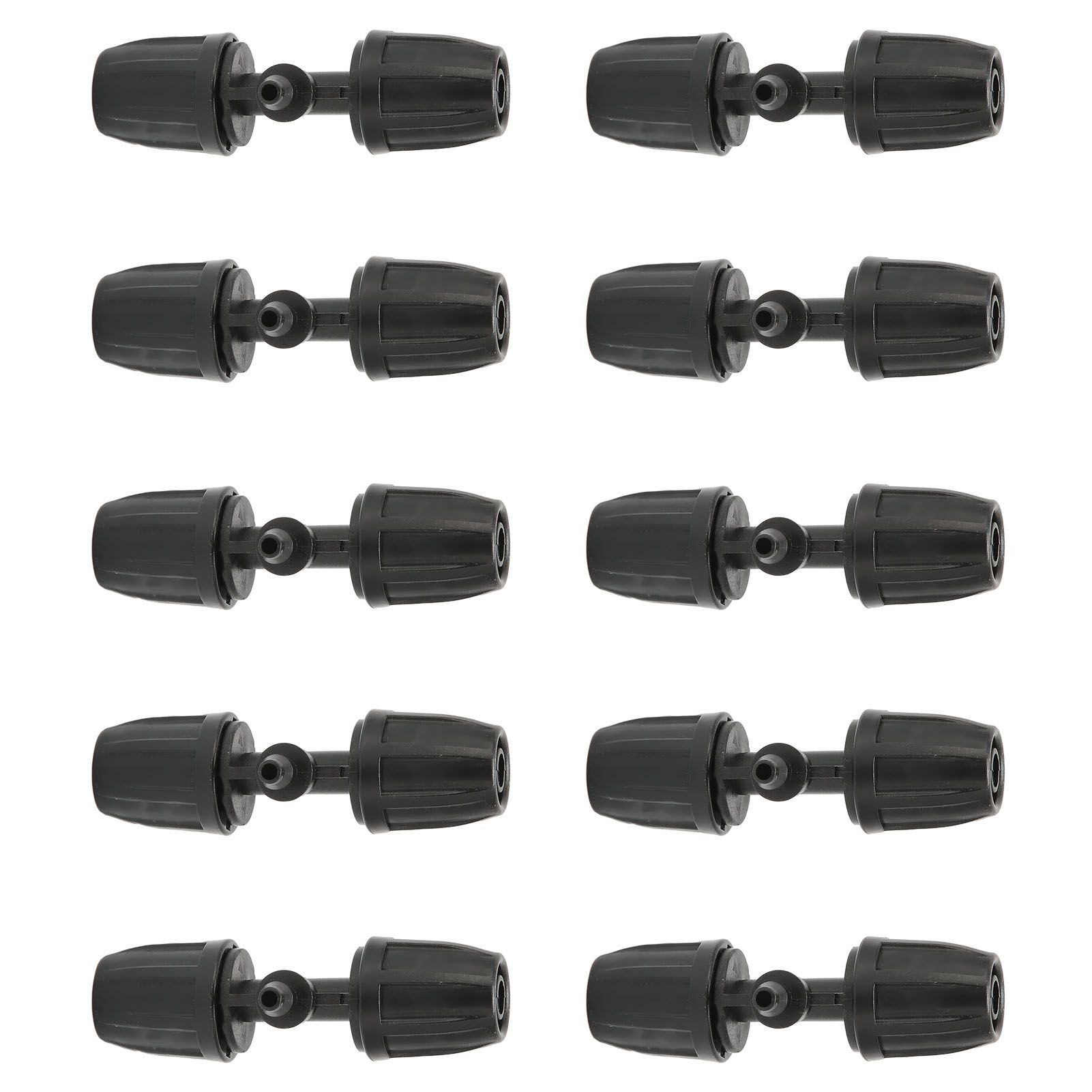10Pcs 8/11 to 4/7 Reducing Tee with Buckle Garden Irrigation Atomizing Tubing view 9
