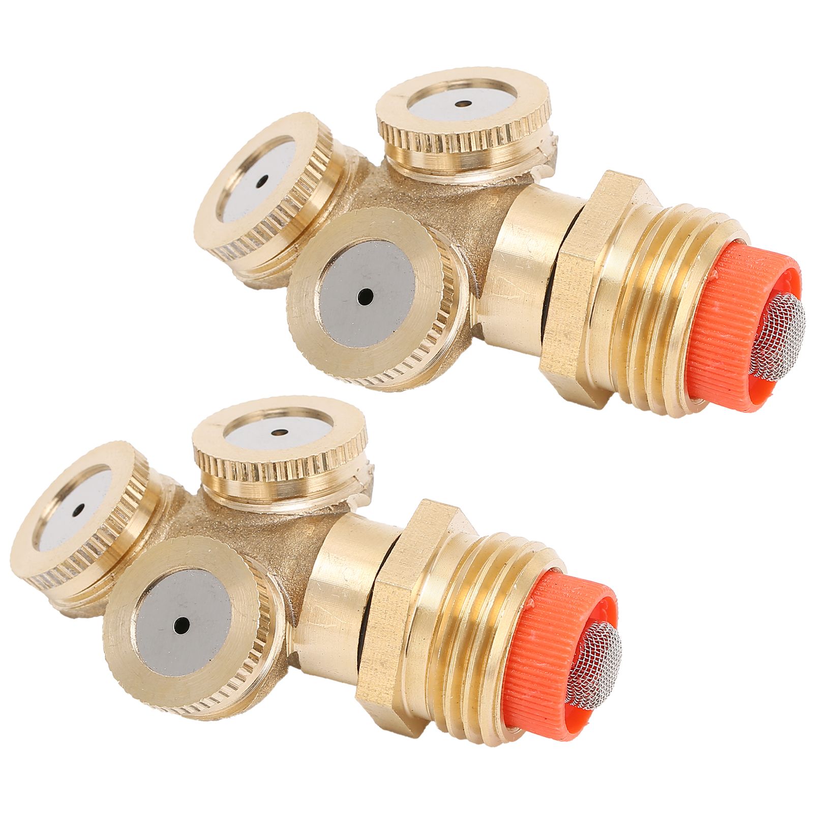 2PCS G1/2 High Pressure Spray Sprinkler 3 Hole Irrigation Nozzle Head with view 4