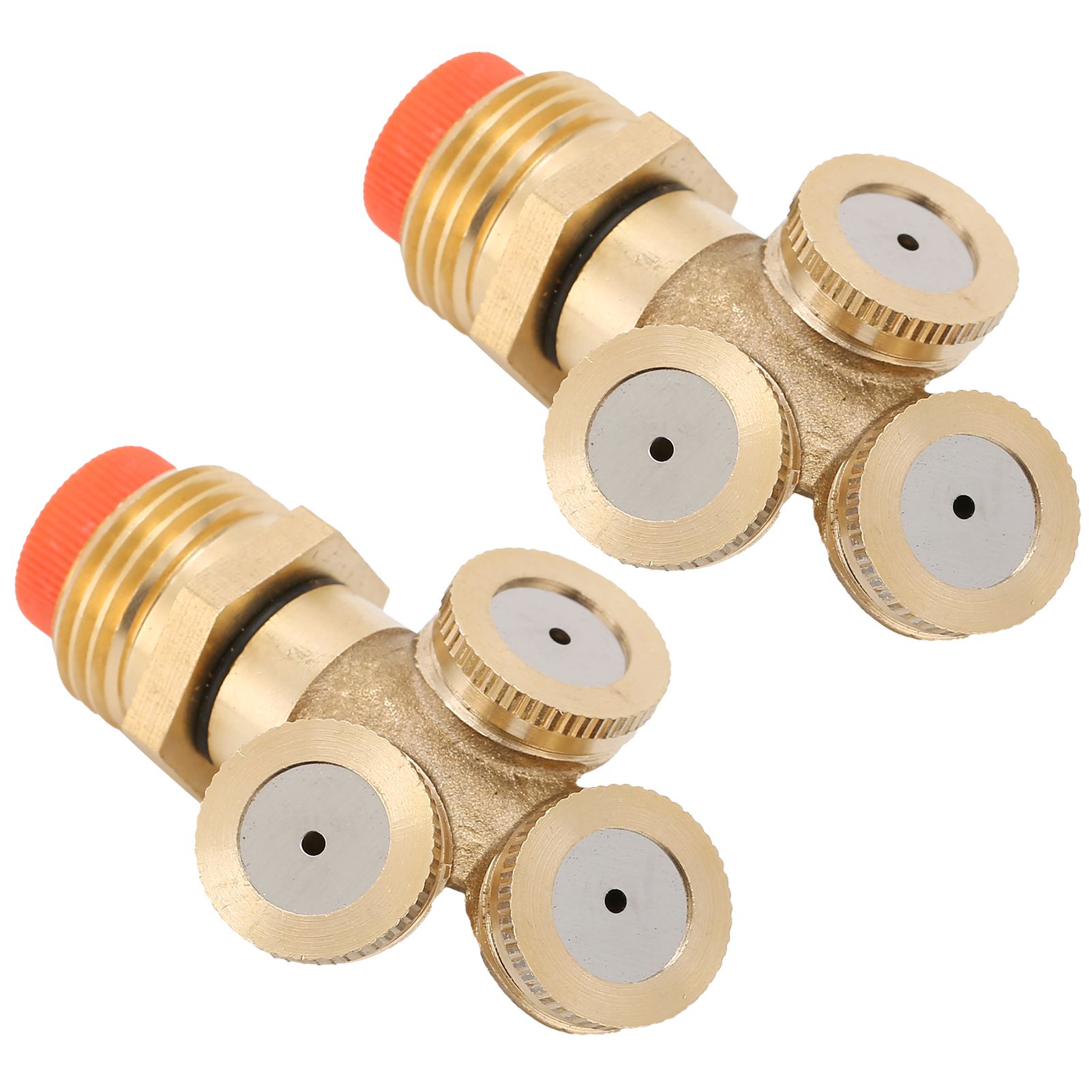 2PCS G1/2 High Pressure Spray Sprinkler 3 Hole Irrigation Nozzle Head with view 7