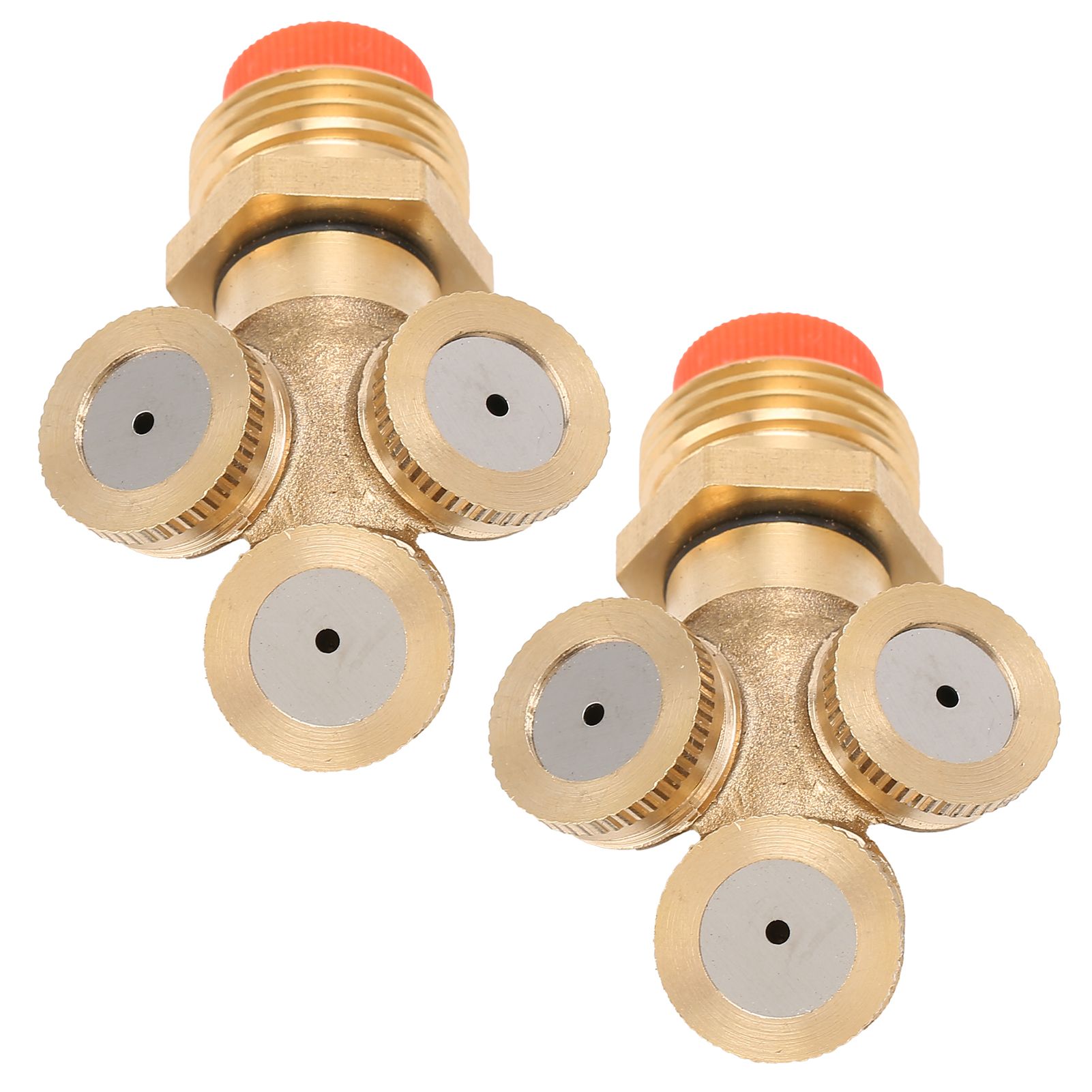 2PCS G1/2 High Pressure Spray Sprinkler 3 Hole Irrigation Nozzle Head with view 9