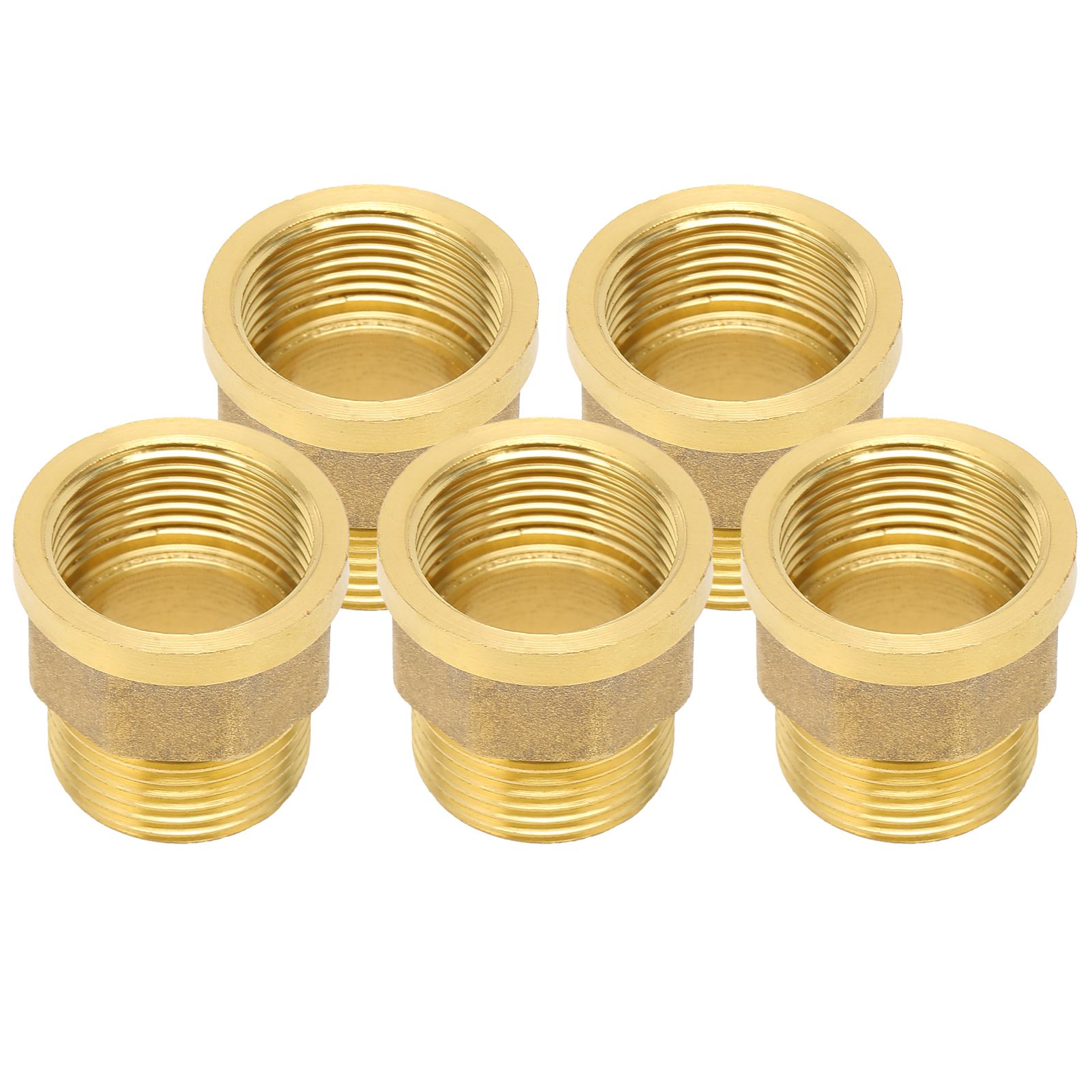 5PCS G3/4 Female and Male Thread Hose Coupler Garden Hose Connector for view 2