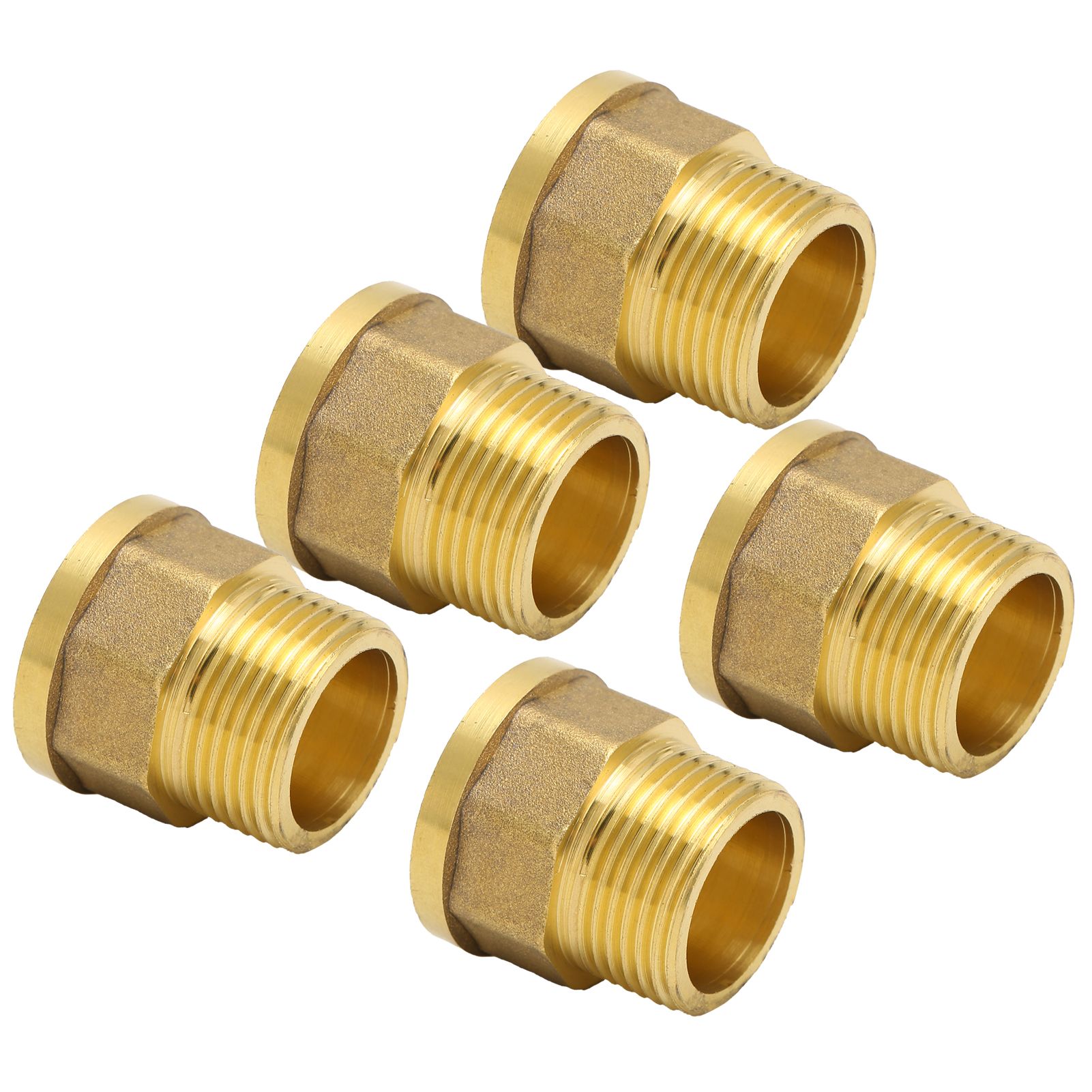 5PCS G3/4 Female and Male Thread Hose Coupler Garden Hose Connector for view 3