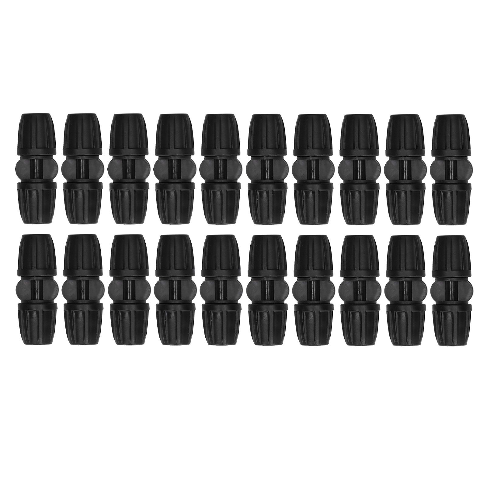 20PCS 8/11 Straight Hose Connector with Lock Garden Hose Connector Irrigation view 2