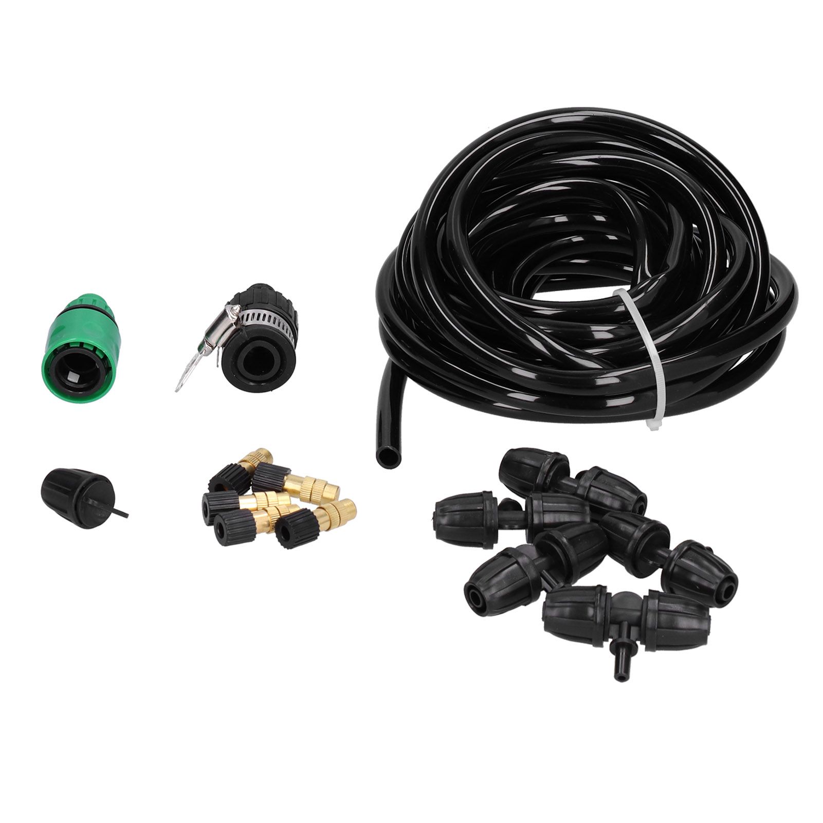 5M 8/11 Hose Garden Irrigation System 5Pcs Sprinkler Automatic Irrigation Kit