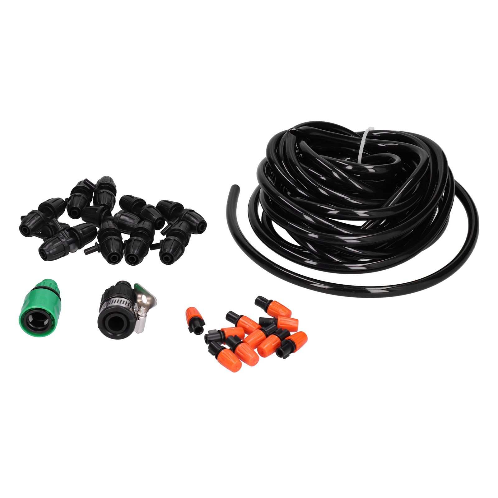 10M 8/11 Hose Garden Irrigation System 10PCS Adjustable Sprinkler Micro Nozzle view 4
