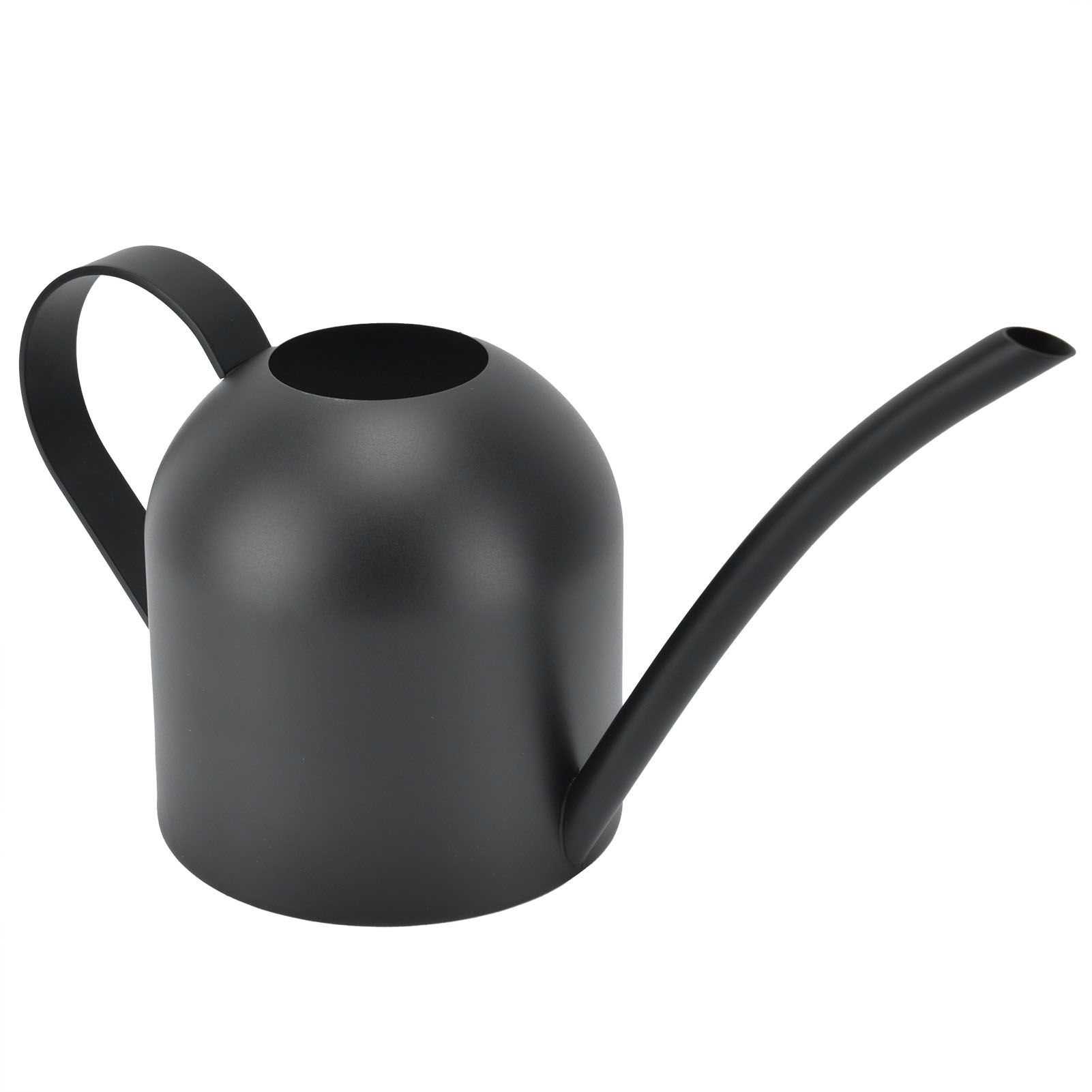 500ml Watering Pot Black Stainless Steel Gardening Potted LongMouth Sprinkling view 3