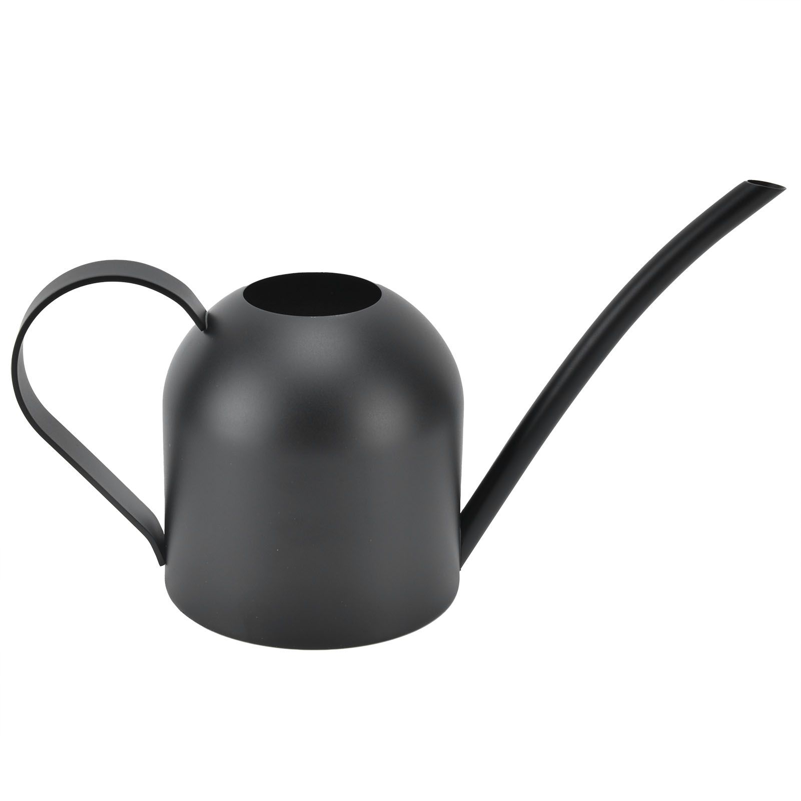500ml Watering Pot Black Stainless Steel Gardening Potted LongMouth Sprinkling view 4