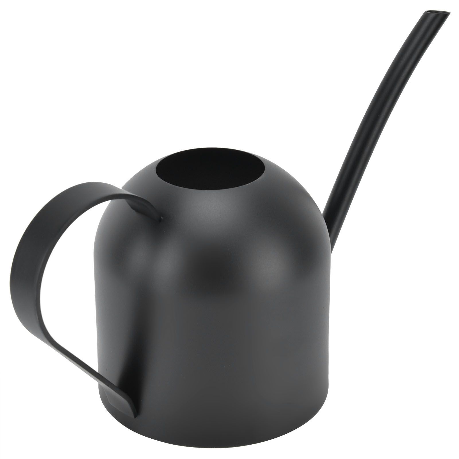 500ml Watering Pot Black Stainless Steel Gardening Potted LongMouth Sprinkling view 5