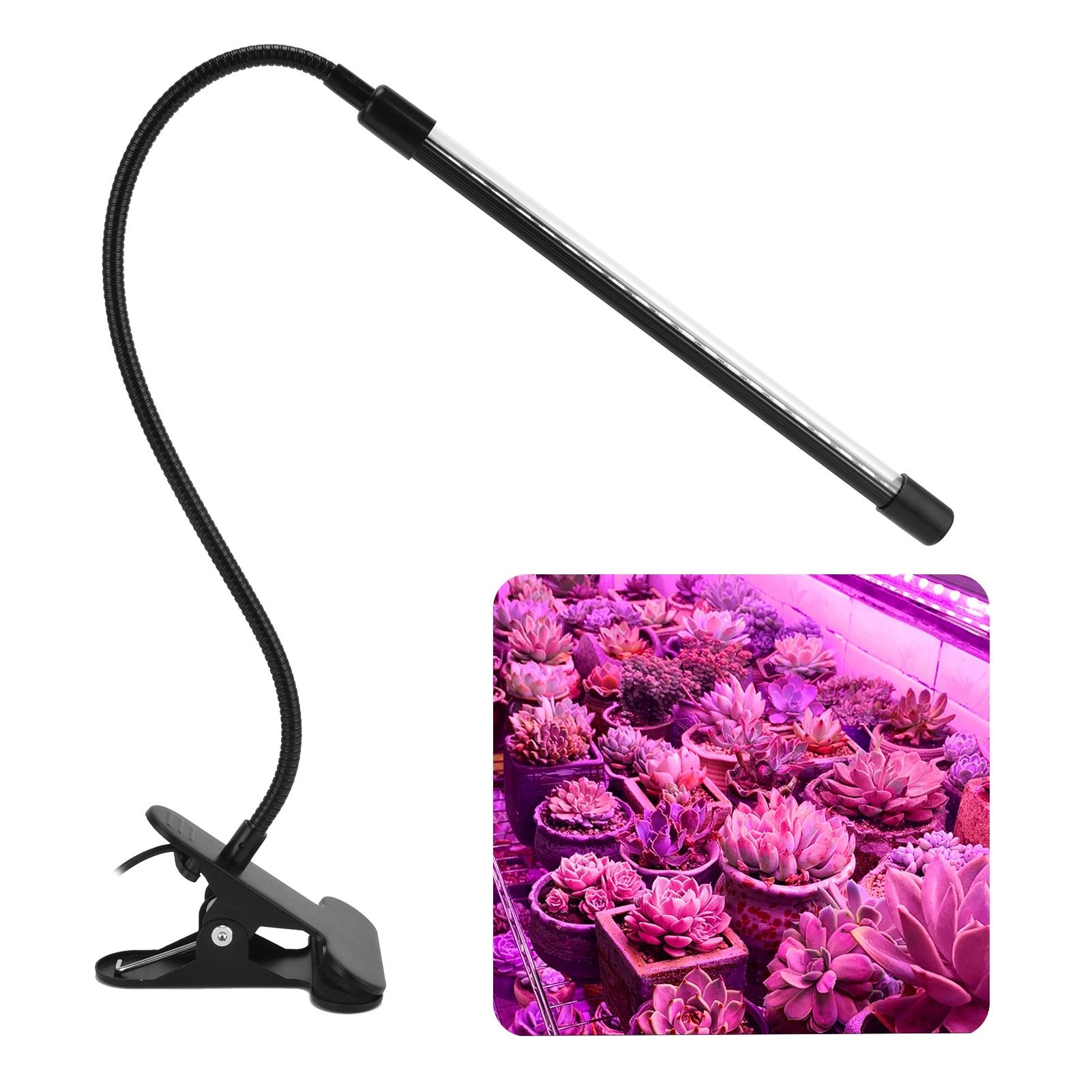 LED Grow Light with Clip 5V USB Automatic Timing Indoor Plant Lamp for view 12