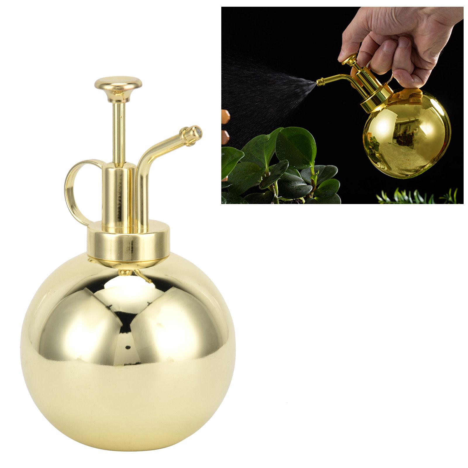 500ml Watering Can Hand Press Type Gardening Plant Spray Bottle for Home view 12