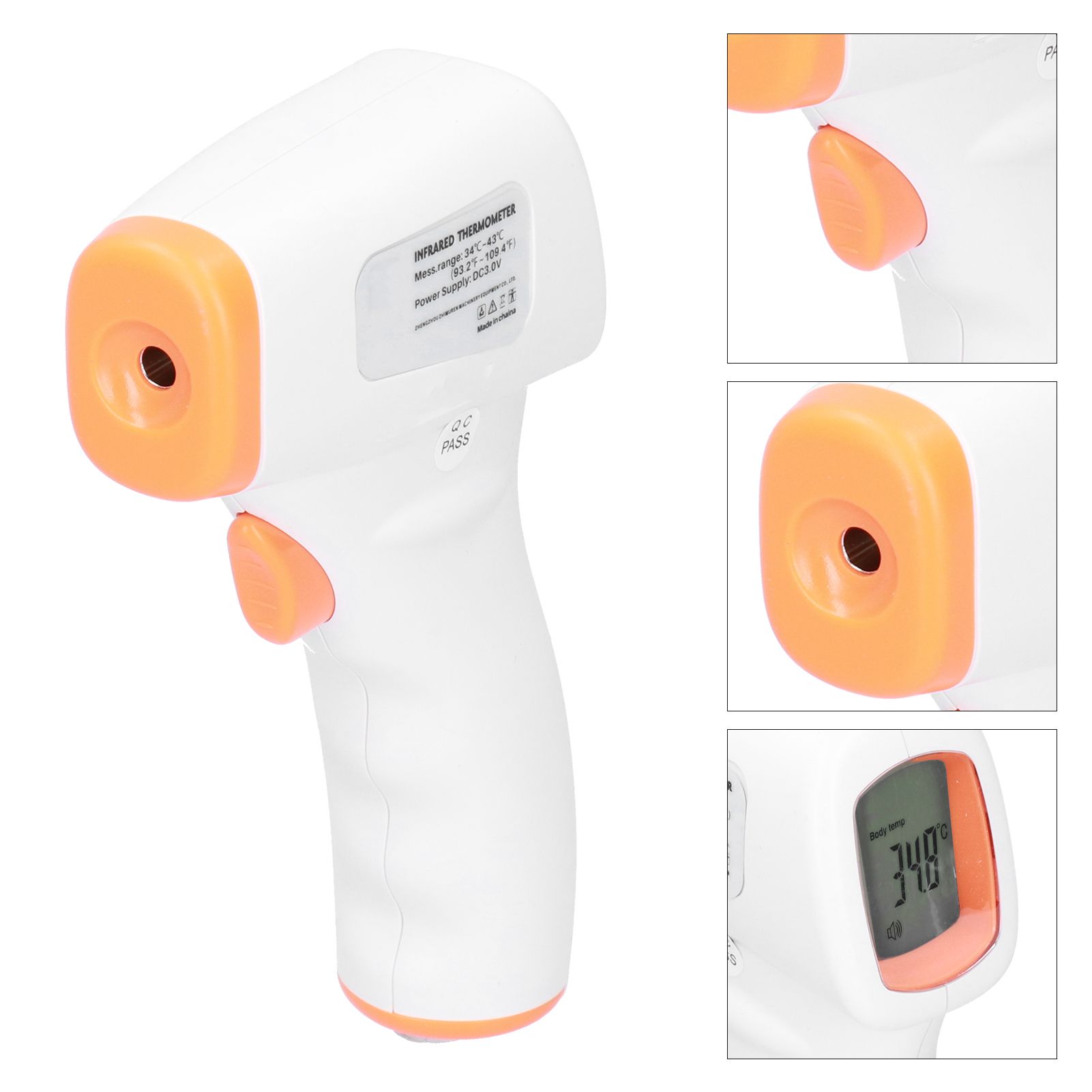 Veterinary Infrared Thermometer Fast Non Contact Livestock Thermometer for Cow