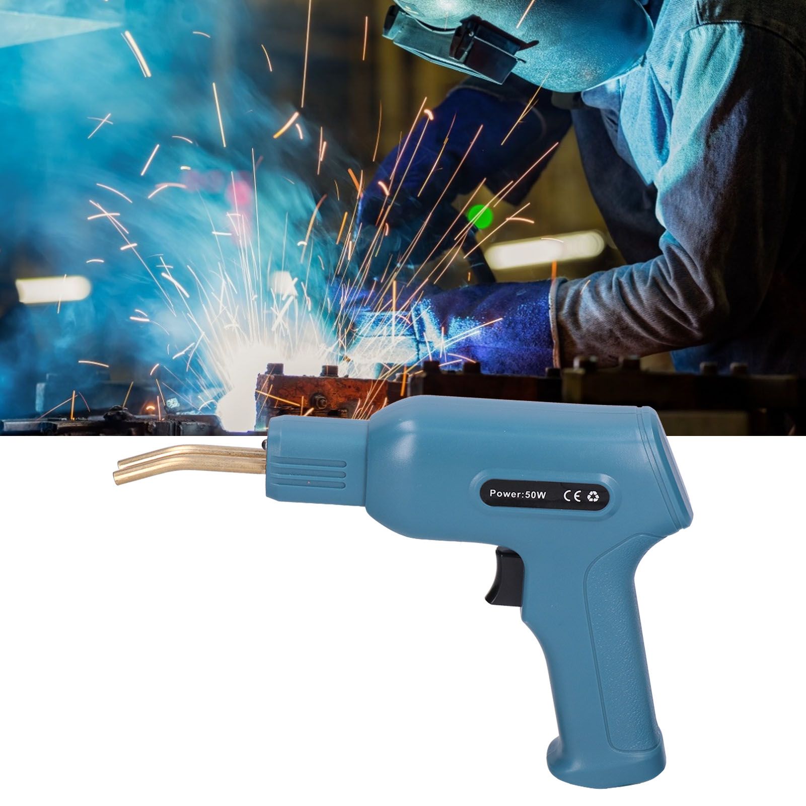 Handheld Plastic Welding Machine Repairing Stapler Welding Tool for Home view 11