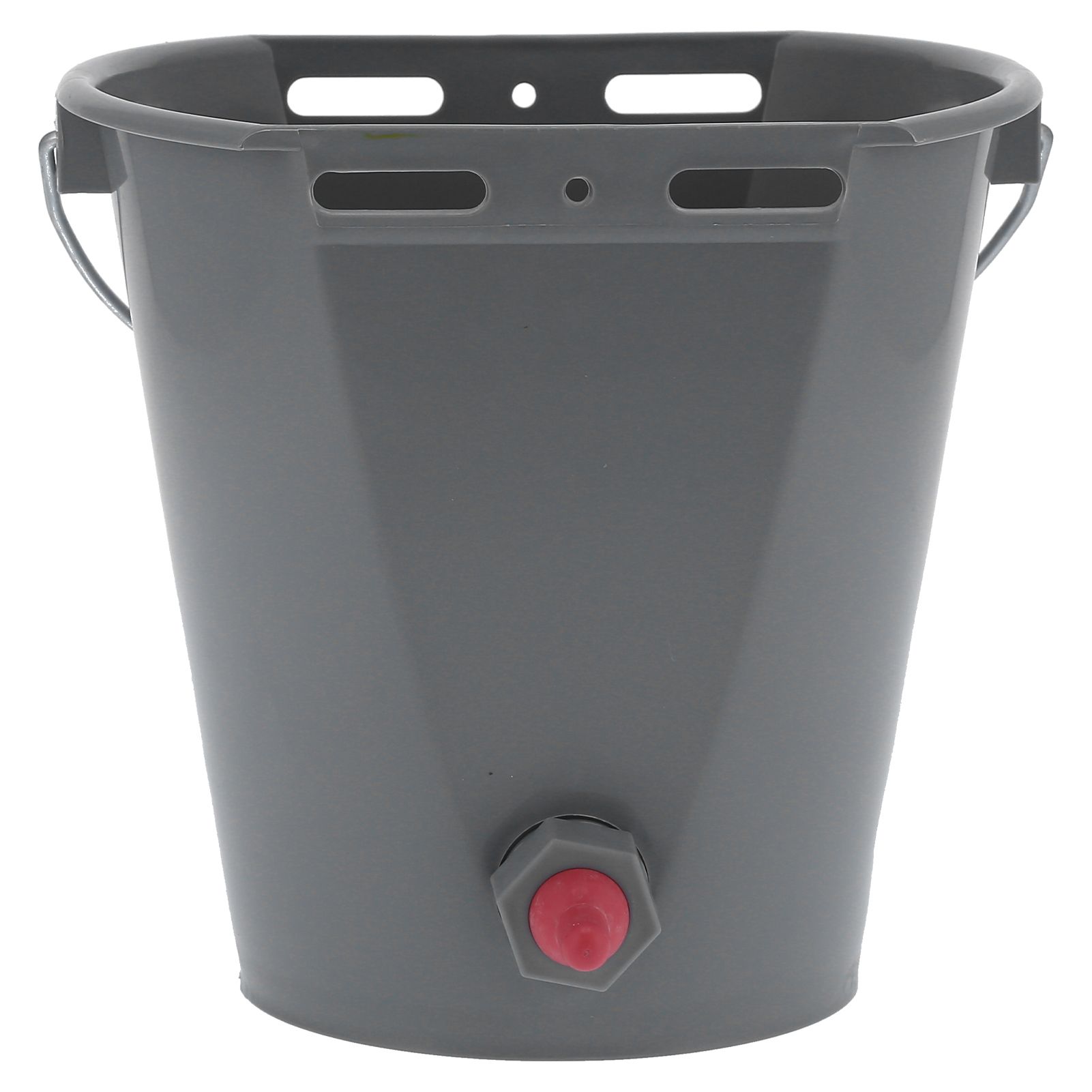 8L Feeder Bucket with 2 Nipple Milk Feeding Barrel Livestock Farm Accessory view 6