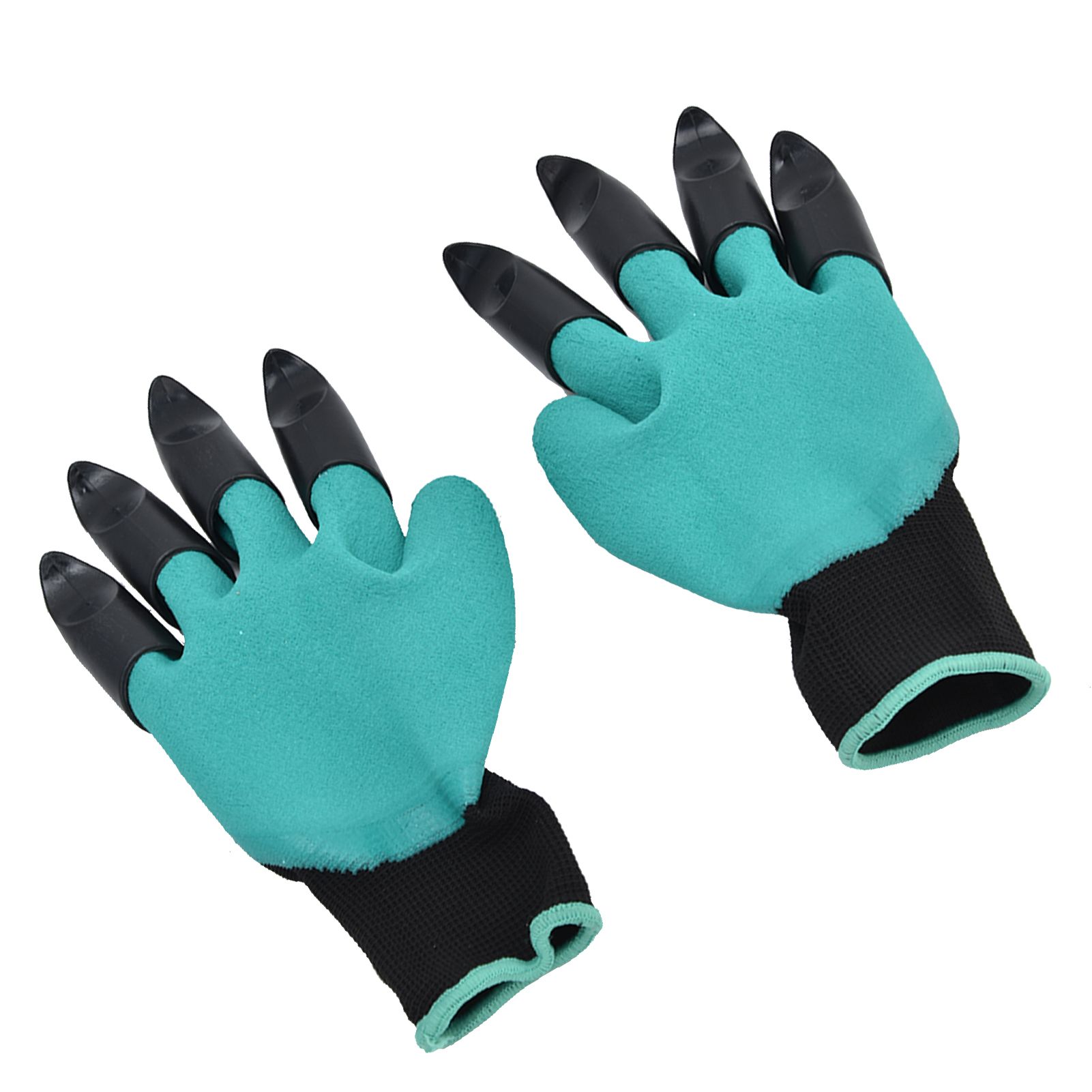 Gardening Gloves Quick Digging Gloves with Plastic Claw for Home Greenhouse