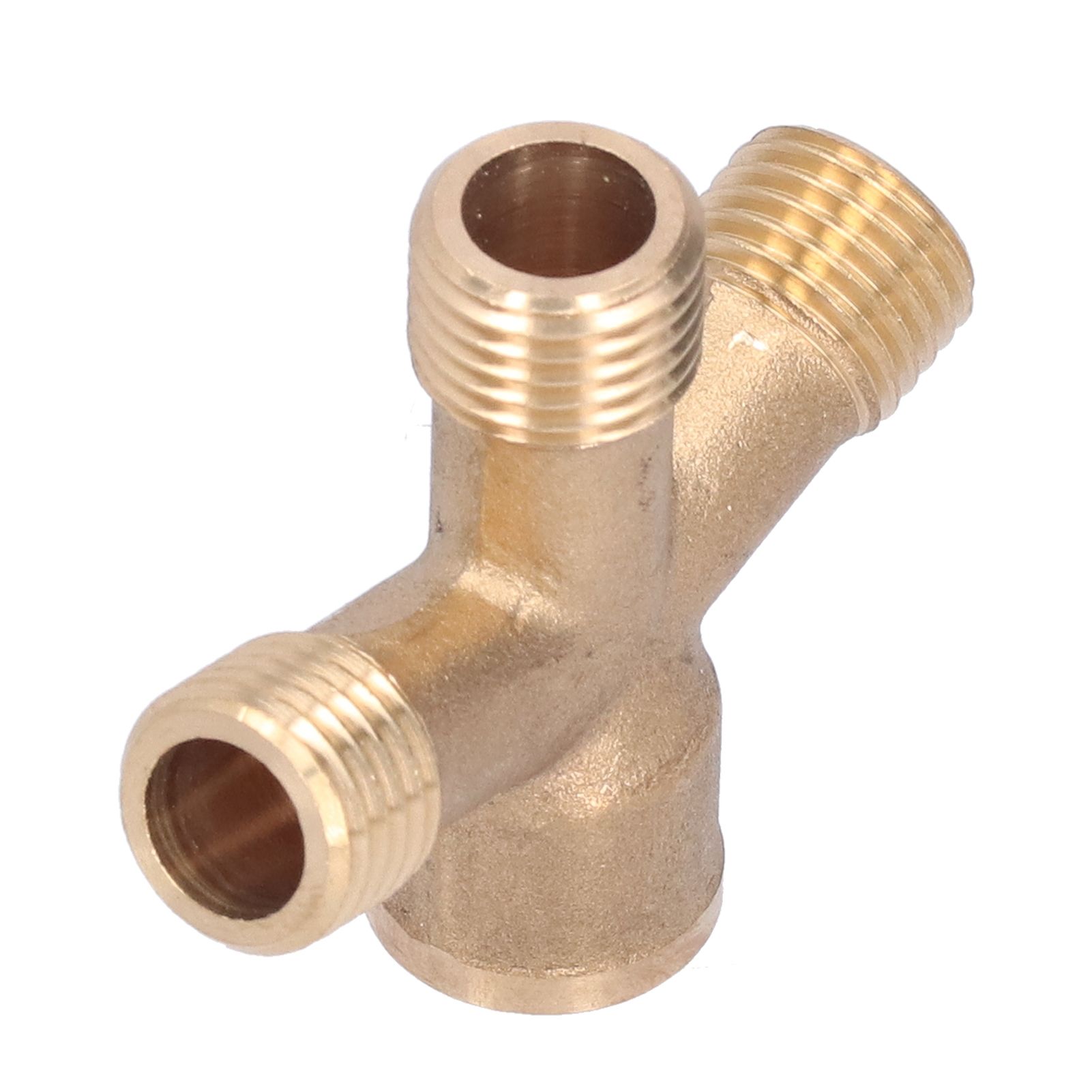 Cross Hose Splitter Garden Hose M14 Thread 4‑Way Connector Pipe Fittings for view 8
