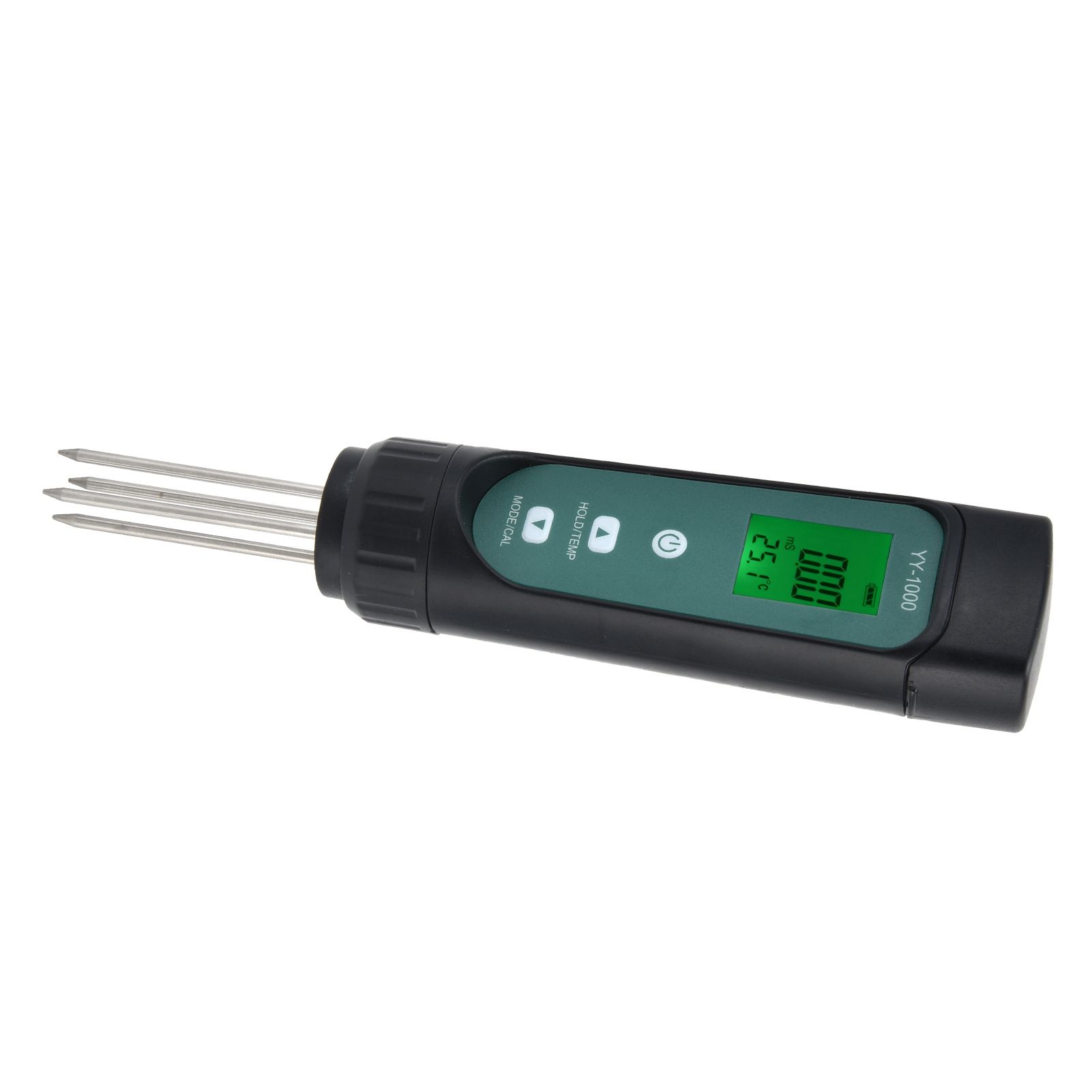 4Pin Integrated Sensor EC+Temperature Humidity Soil Detector Tester Meter for