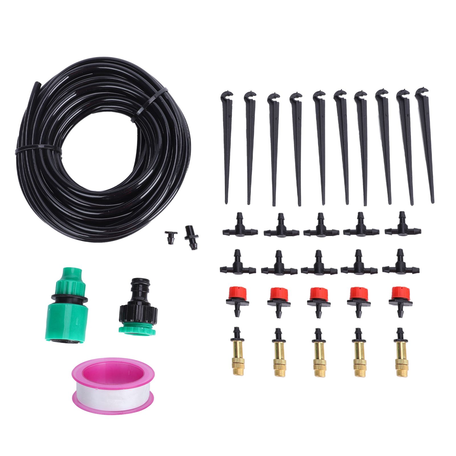 10m Micro Automatic Drip Irrigation Kit Watering Sprayer Nozzle System for view 10