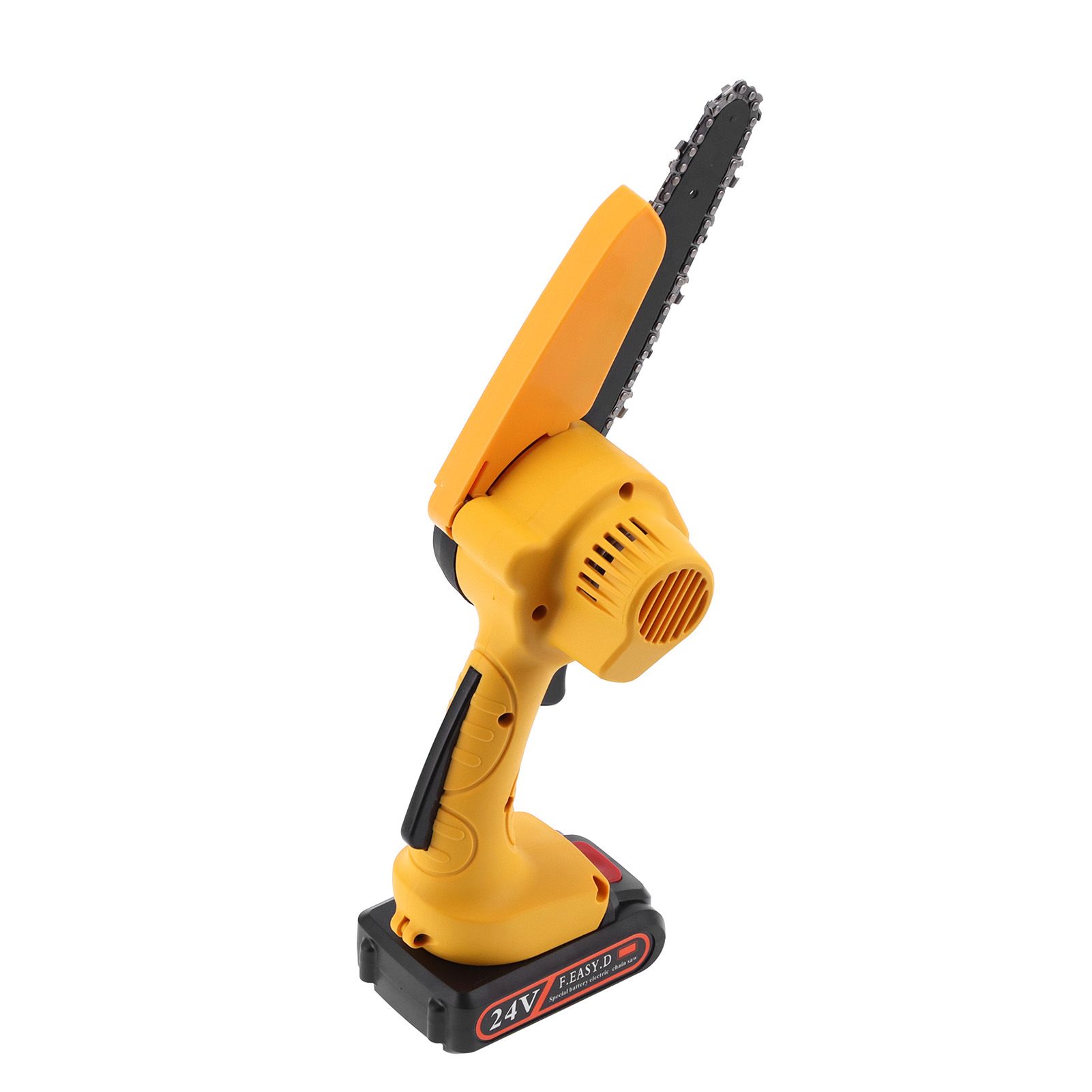 6 Inch Mini Electric Chain Saw High Power Brushed Logging Pruning Household view 4