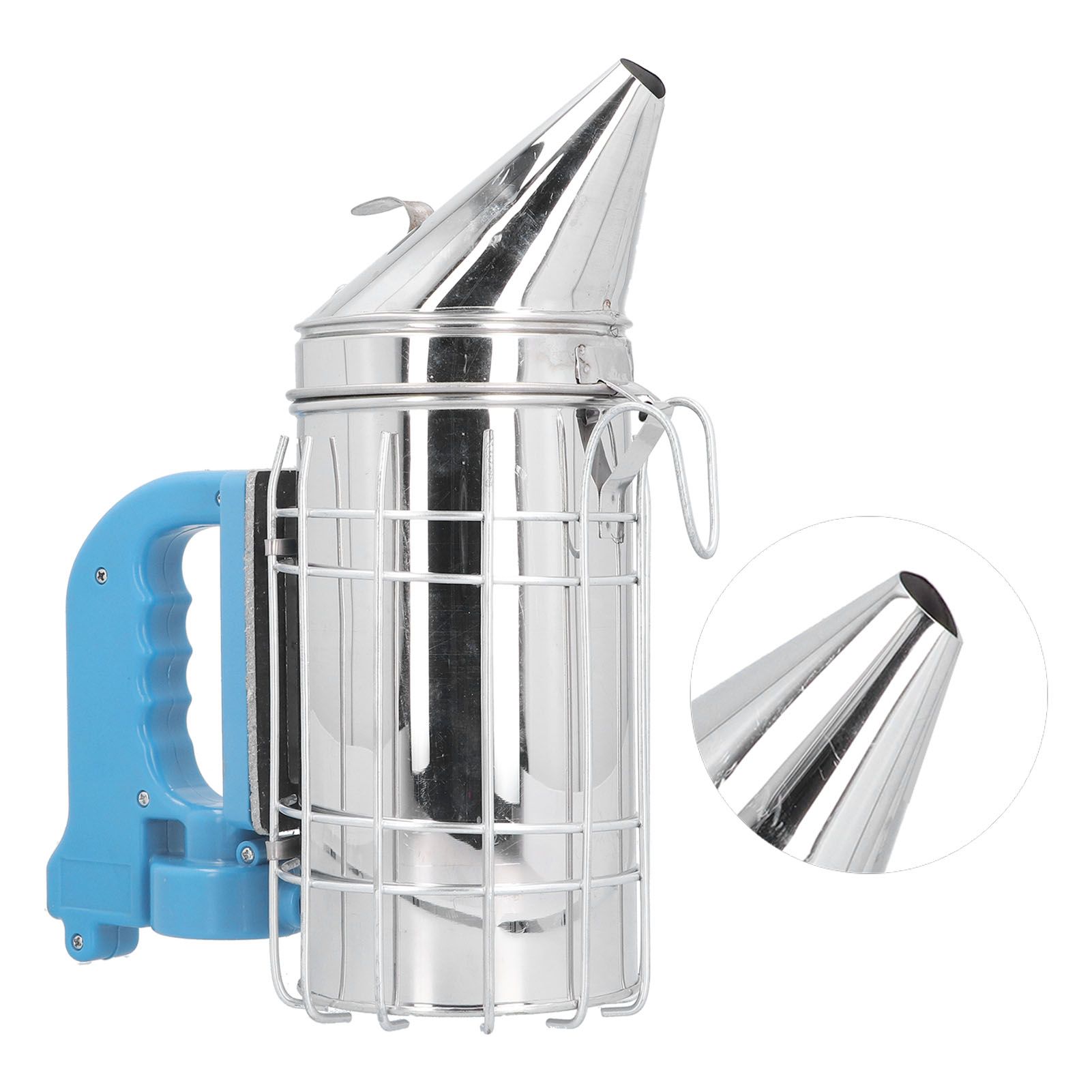 Electric Beehive Smoker with Blue Handle Beekeeping Equipment Apiculture
