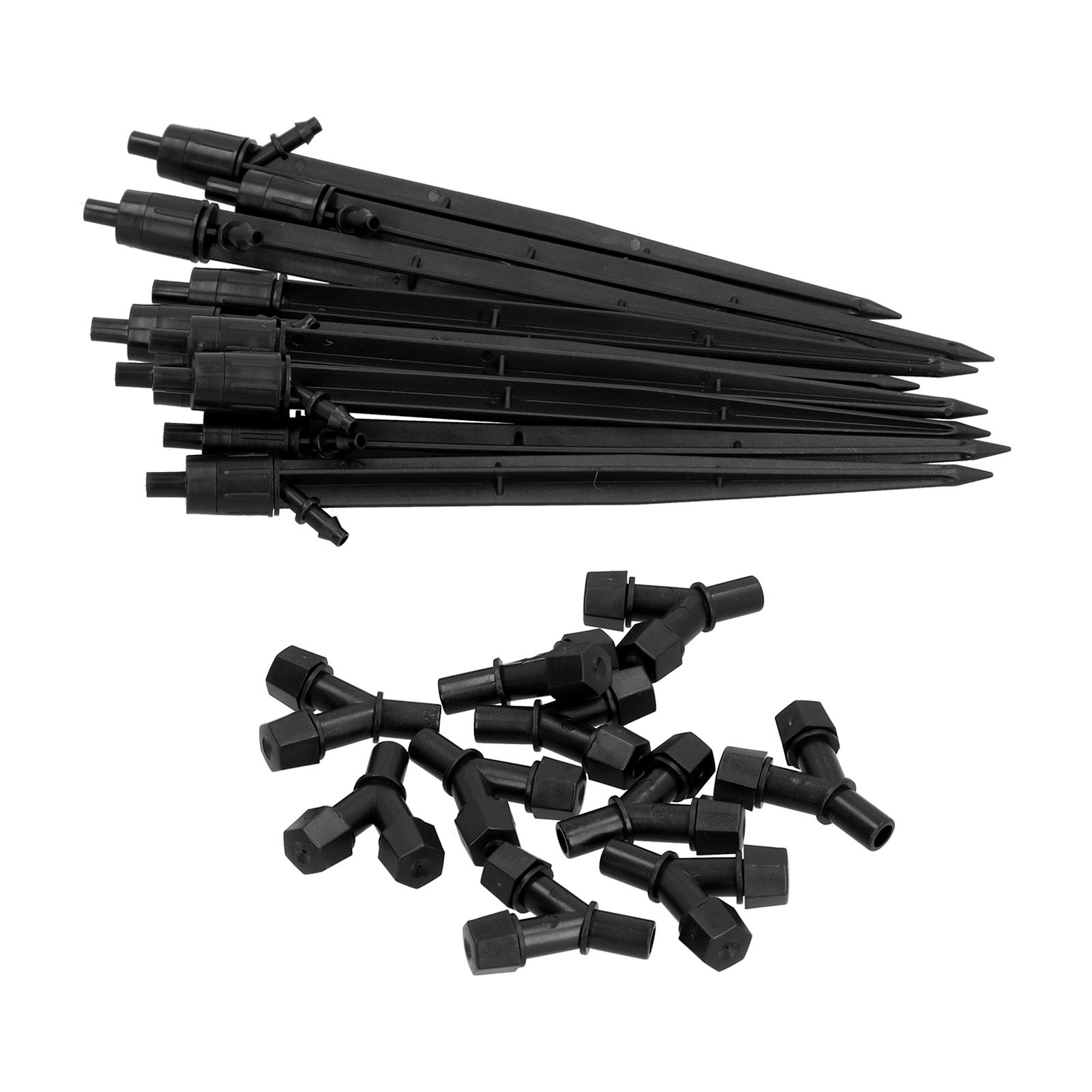 10Pcs Adjustable Irrigation Dripper YShaped Garden Misting Drip Emitters for