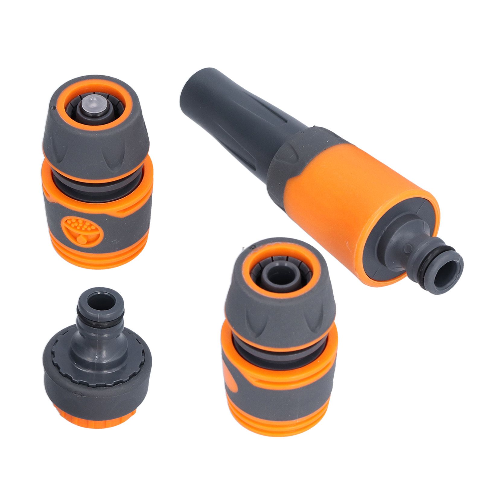 G1/2 Water Sprayer Set ABS Garden Hose Nozzle for Garden Car Outdoor Pets Bathing — image 1