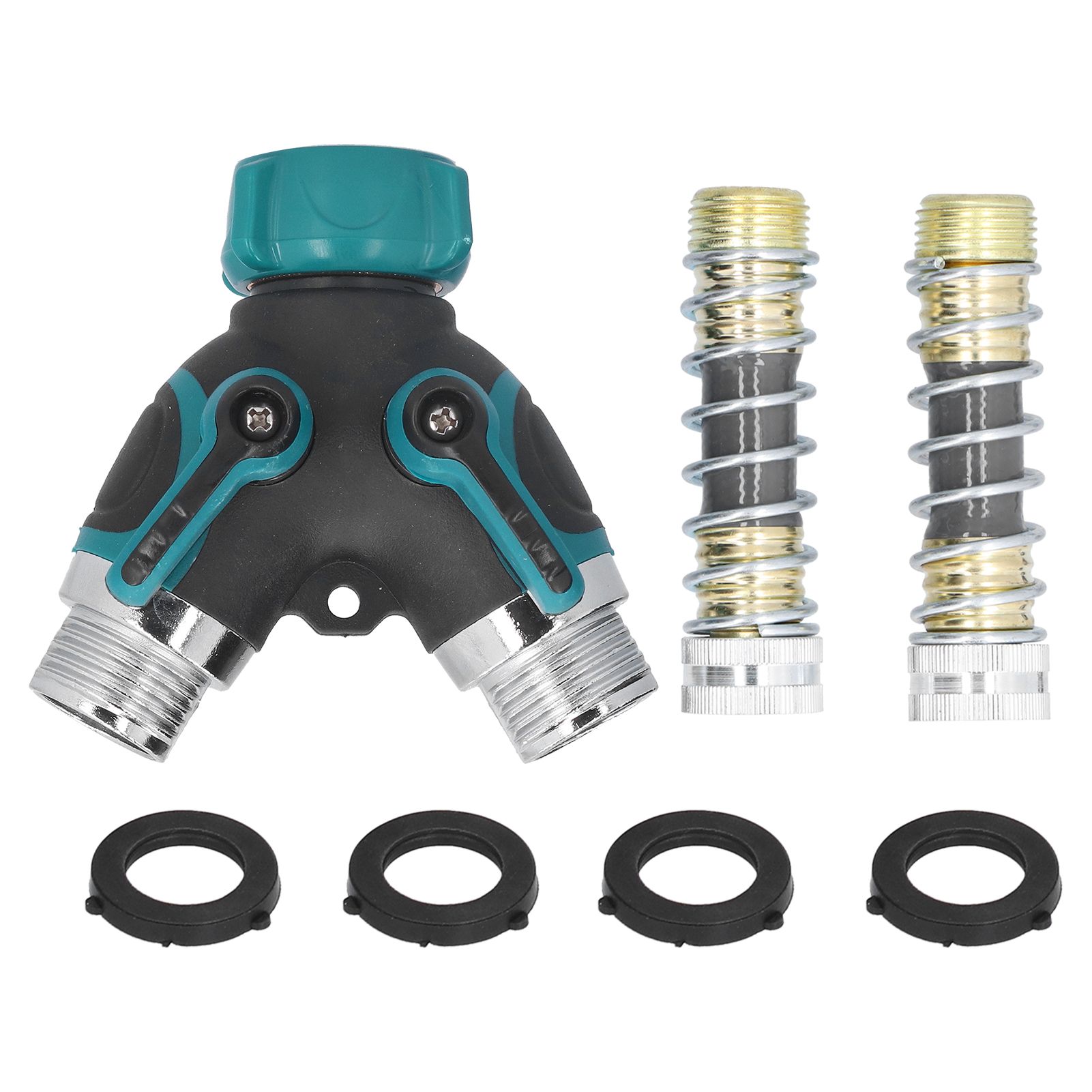 G3/4 Y Shape Hose Splitter Valve Water Pipe Connector for Garden Lawn view 2