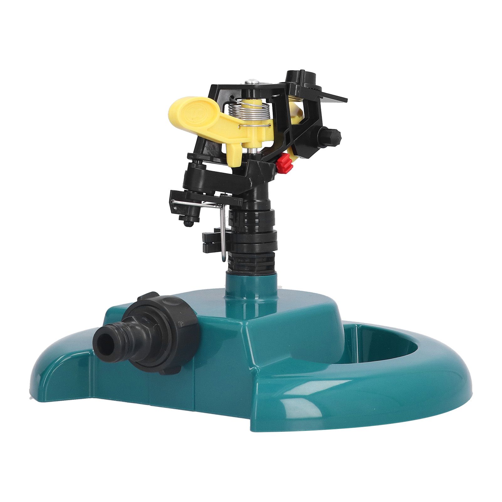 Rotatable Watering Sprinkler with Round Base Irrigation System for Garden Lawn