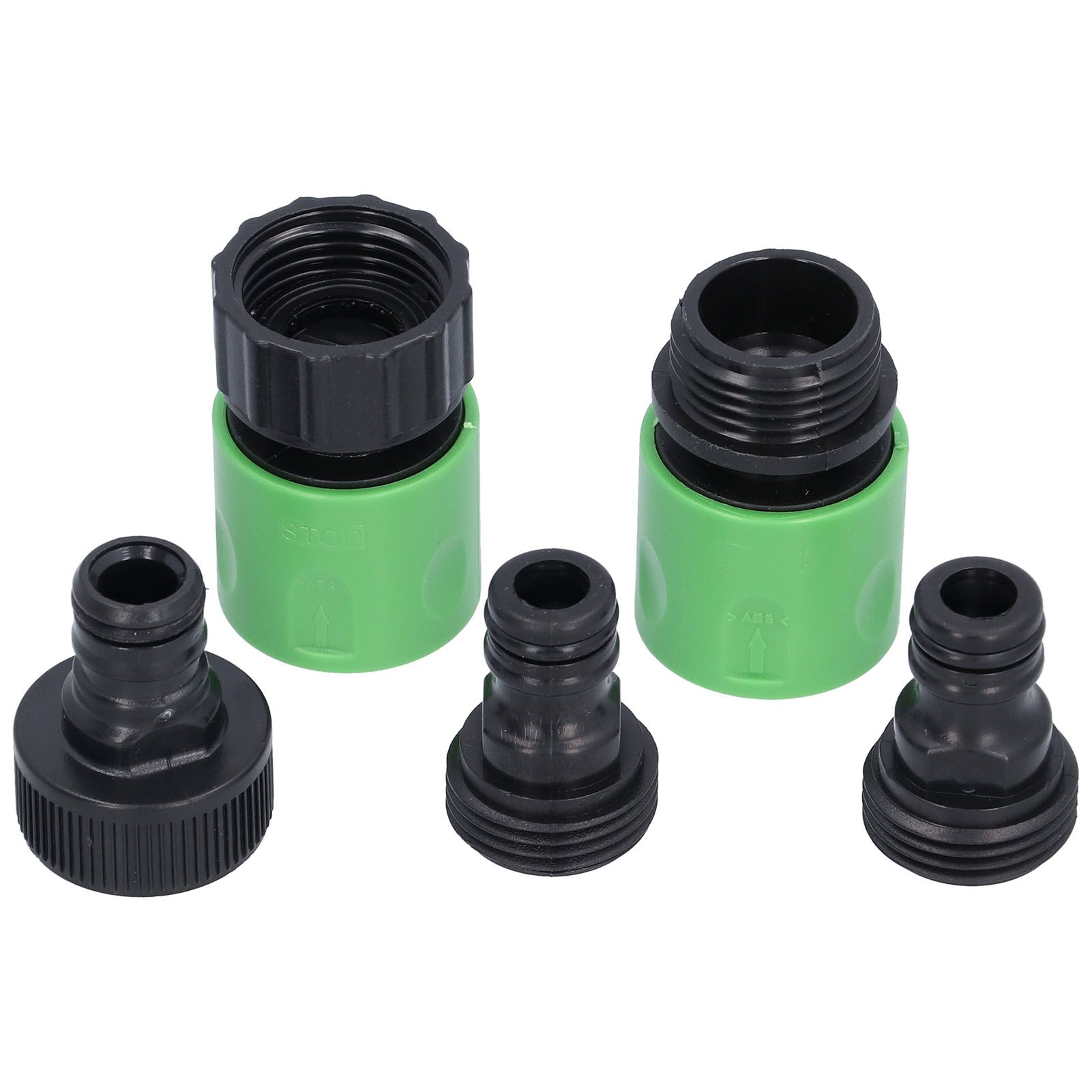 Hose Quick Connector NPT 3/4 Female Male Thread Coupler Nipple for Garden Lawn view 5