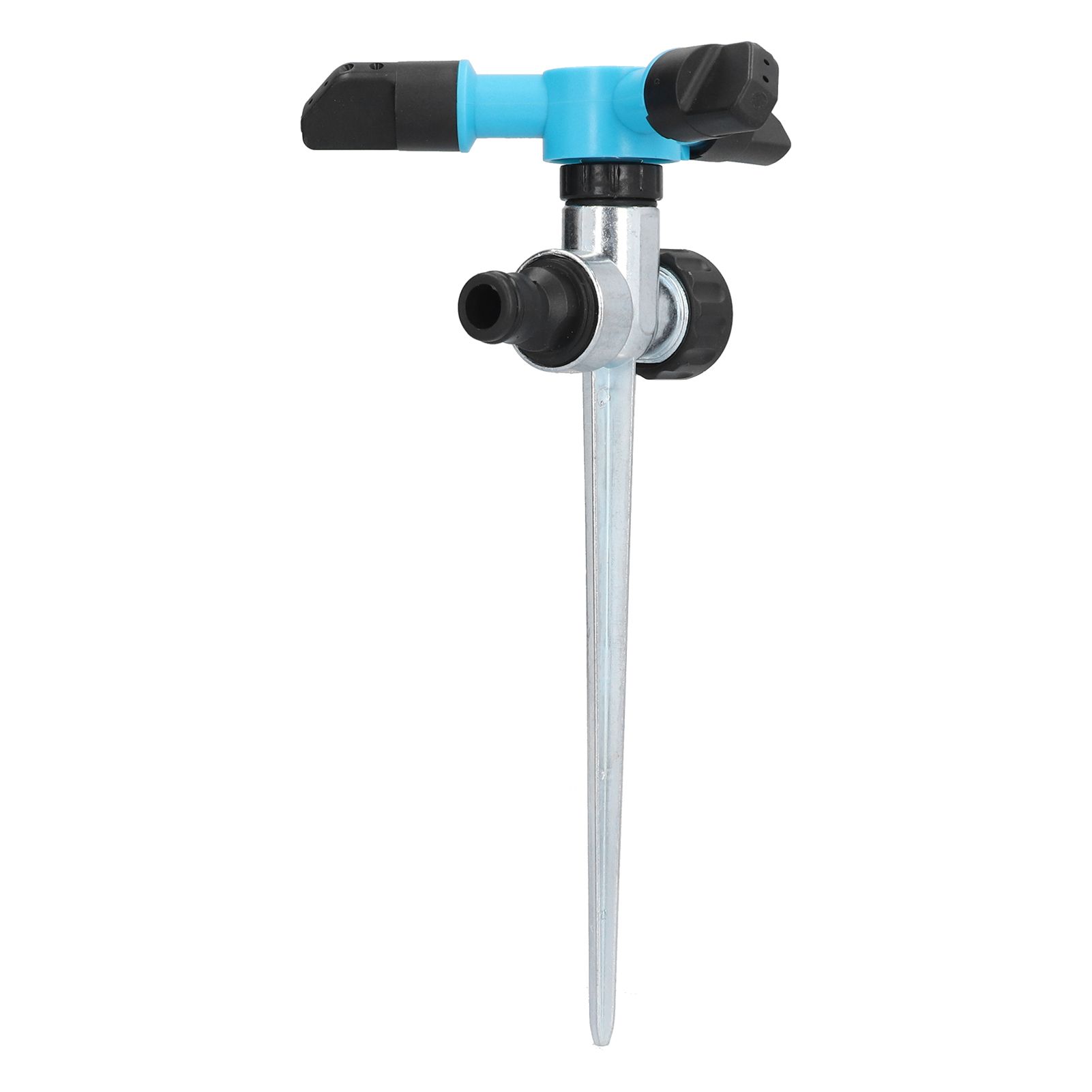 360 Degree Automatic Rotating Sprinkler 3-Arm Watering Nozzle Irrigation