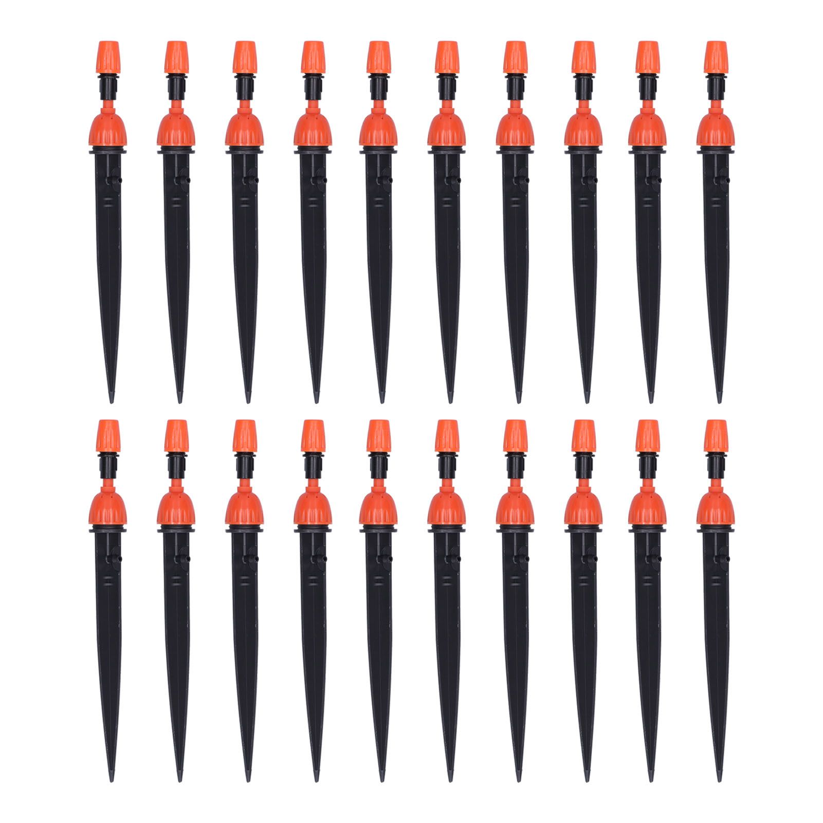 20Pcs Irrigation Drippers Adjustable Micro Sprinkler Nozzle for 4/7 Pipes view 2