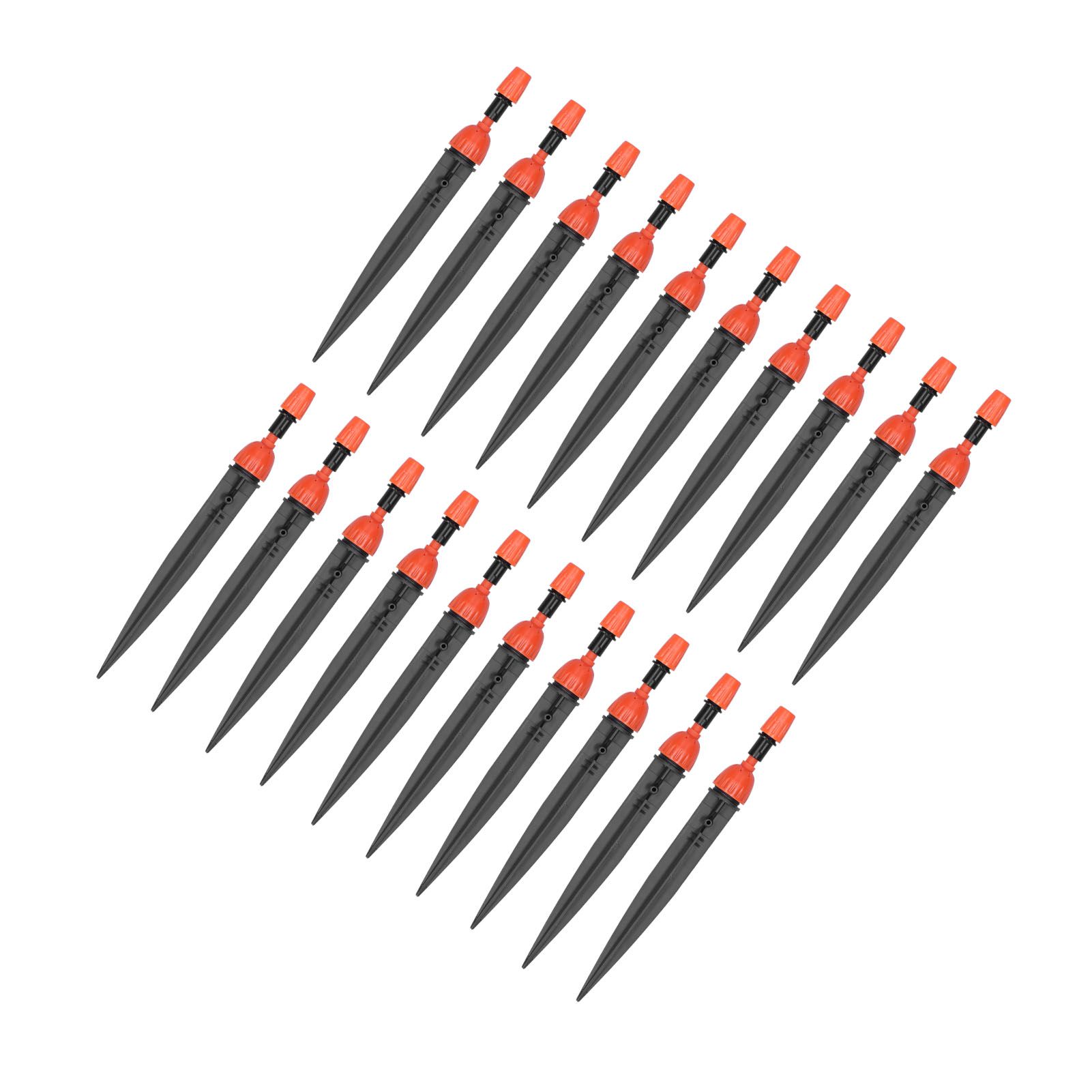 20Pcs Irrigation Drippers Adjustable Micro Sprinkler Nozzle for 4/7 Pipes view 5