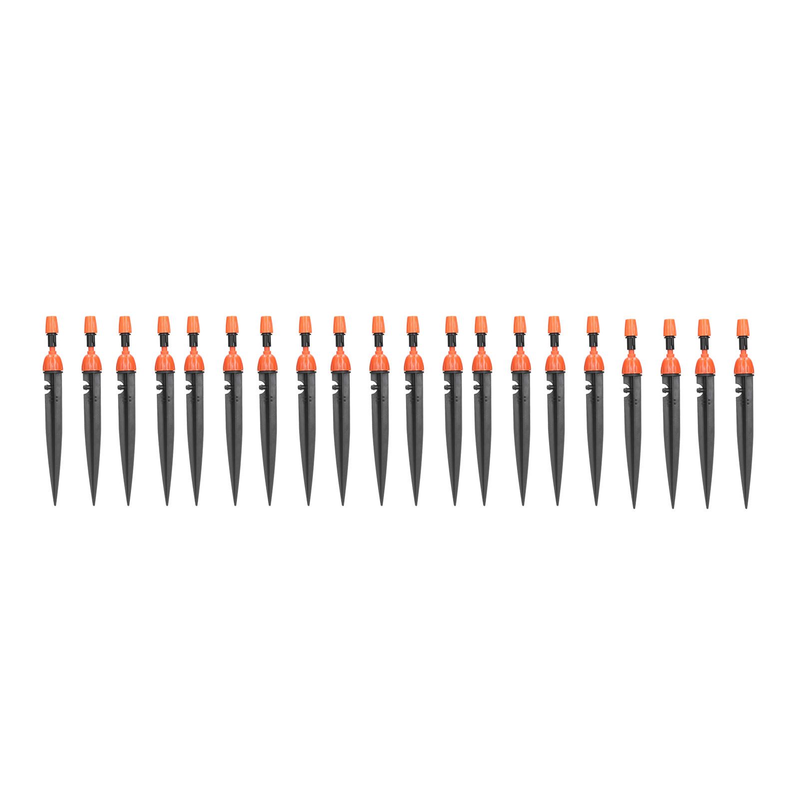 20Pcs Irrigation Drippers Adjustable Micro Sprinkler Nozzle for 4/7 Pipes view 10