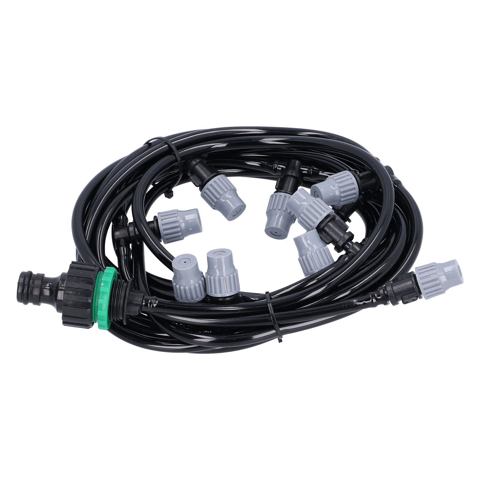 10m / 32.8ft 4/7 Irrigation Hose with 10 Misting Sprayer Nozzles Garden view 4