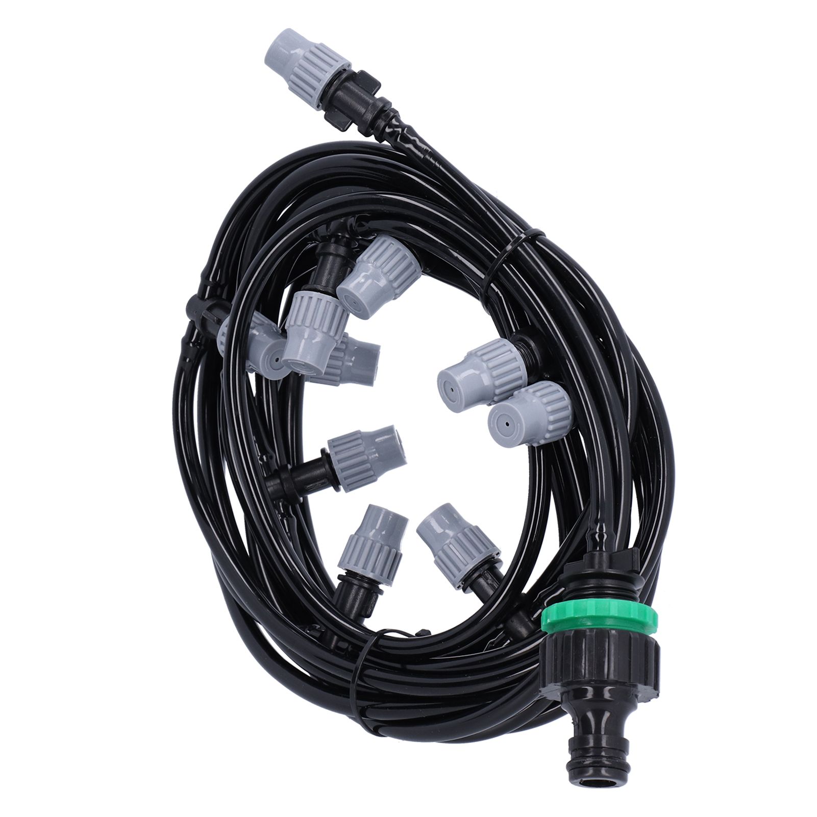 10m / 32.8ft 4/7 Irrigation Hose with 10 Misting Sprayer Nozzles Garden view 7