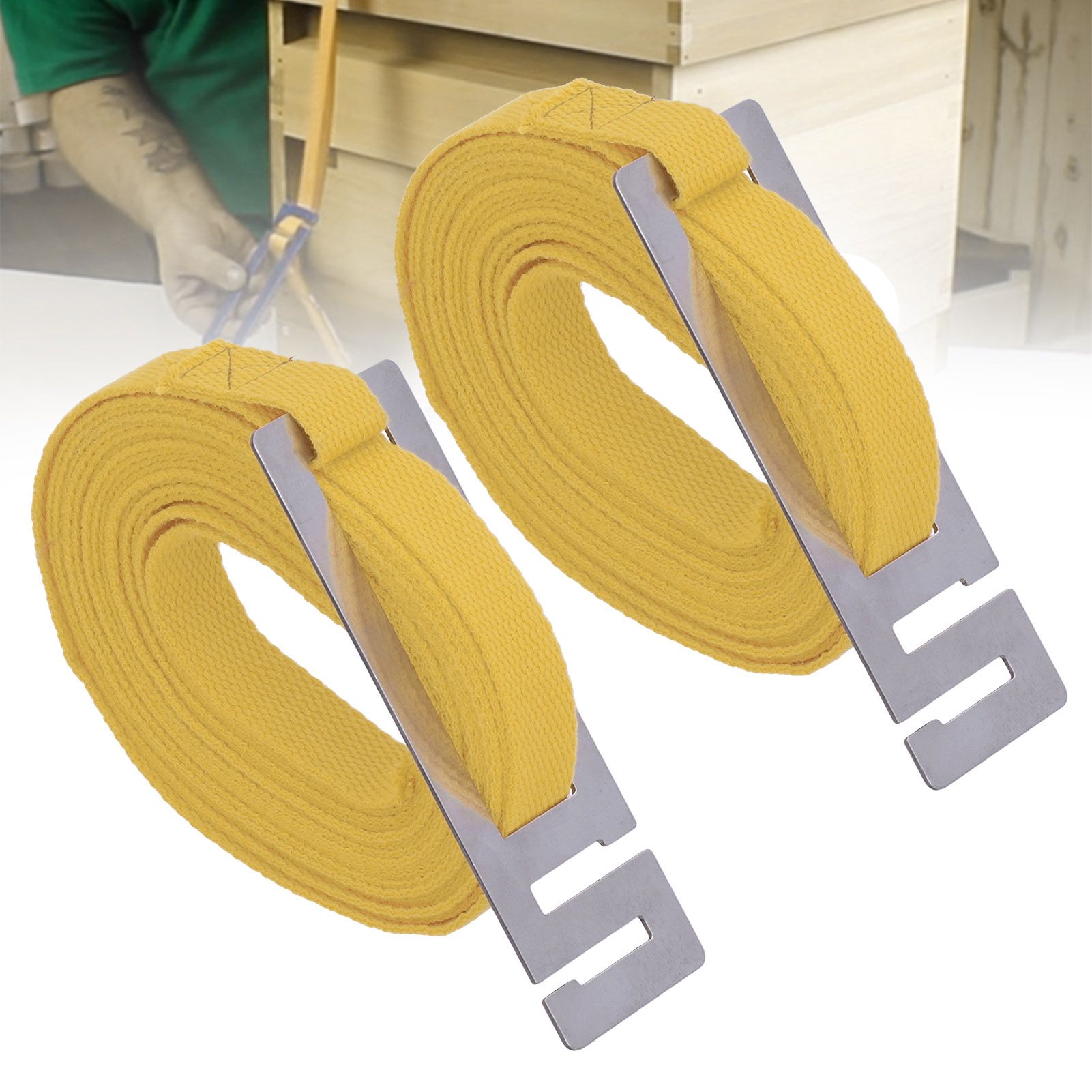 2Pcs Beehive Belt Portable Fixed Tightening Beehive Bundling Beekeeping view 12