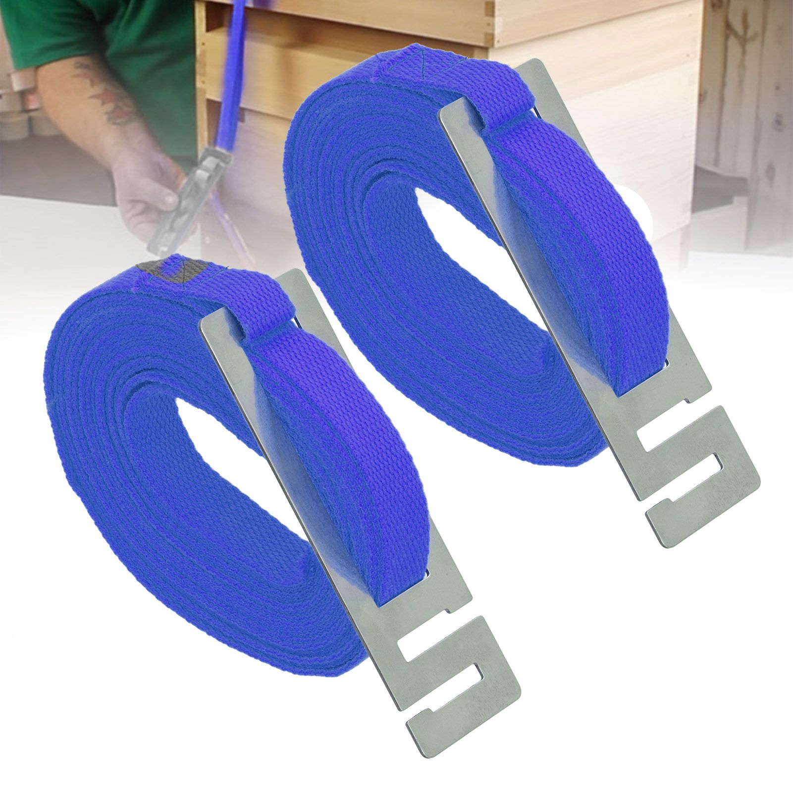 2Pcs Beehive Belt Portable Fixed Tightening Beehive Bundling Beekeeping view 12