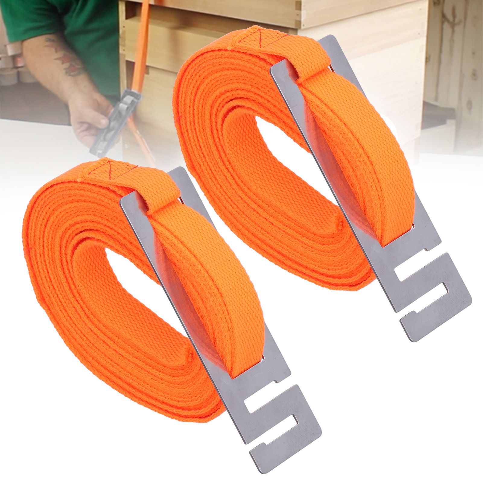 2Pcs Beehive Belt Portable Fixed Tightening Beehive Bundling Beekeeping view 12