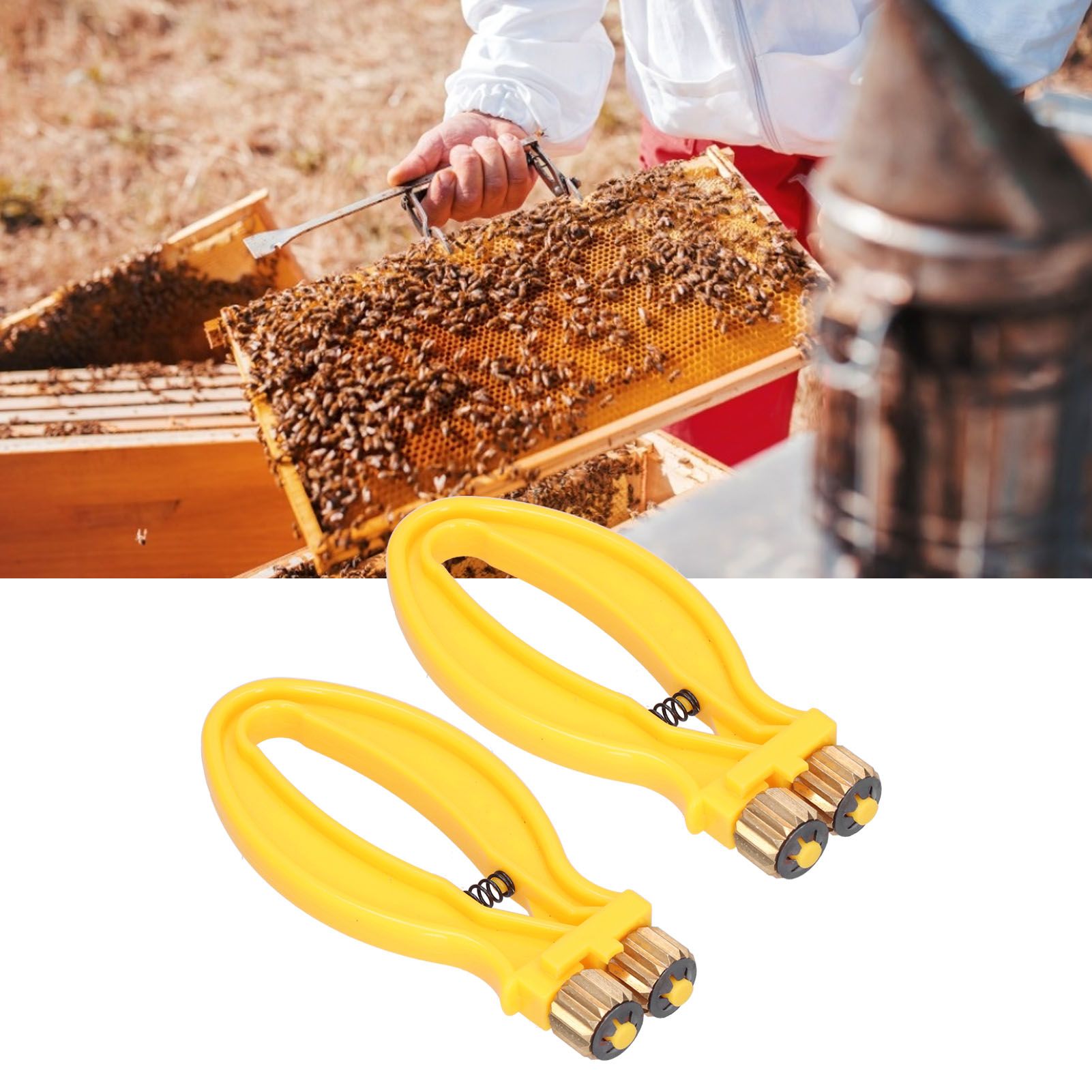 2Pcs Beehive Frame Wire Tightener Metal Cable Tensioner Apiculture Beekeeping view 11