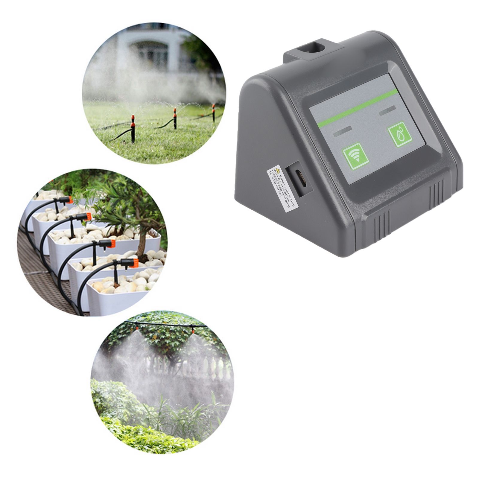Drip Irrigation Kit Smart Irrigation Timer Garden Watering Timer with Wifi view 11