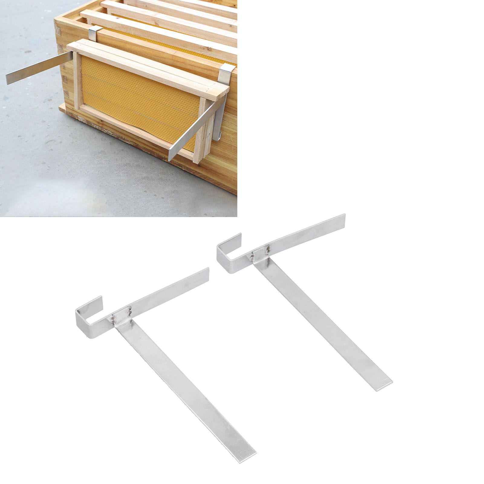 Beehive Frame Holder Stainless Steel Beehive Stand Bracket Apiculture view 11