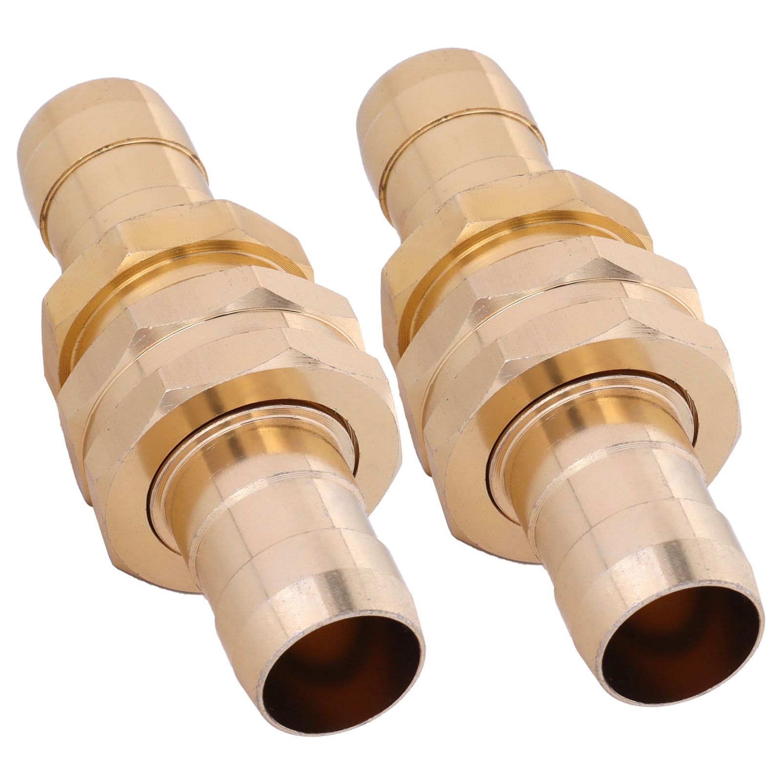 2Pcs G3/4 Aluminum Alloy Hose Repair Connector Water Hose End Mender with view 6