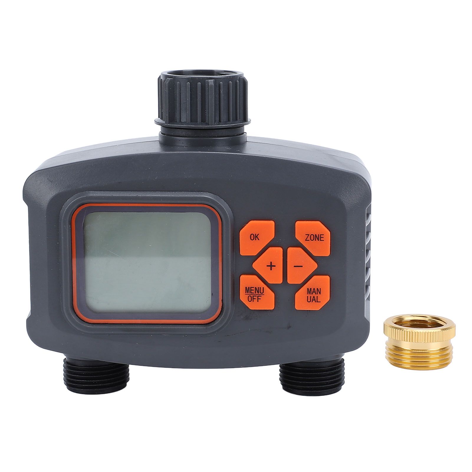 Digital 2 Outlet Hose Faucet Timer Programmable Sprinkler Timer for Yard view 3