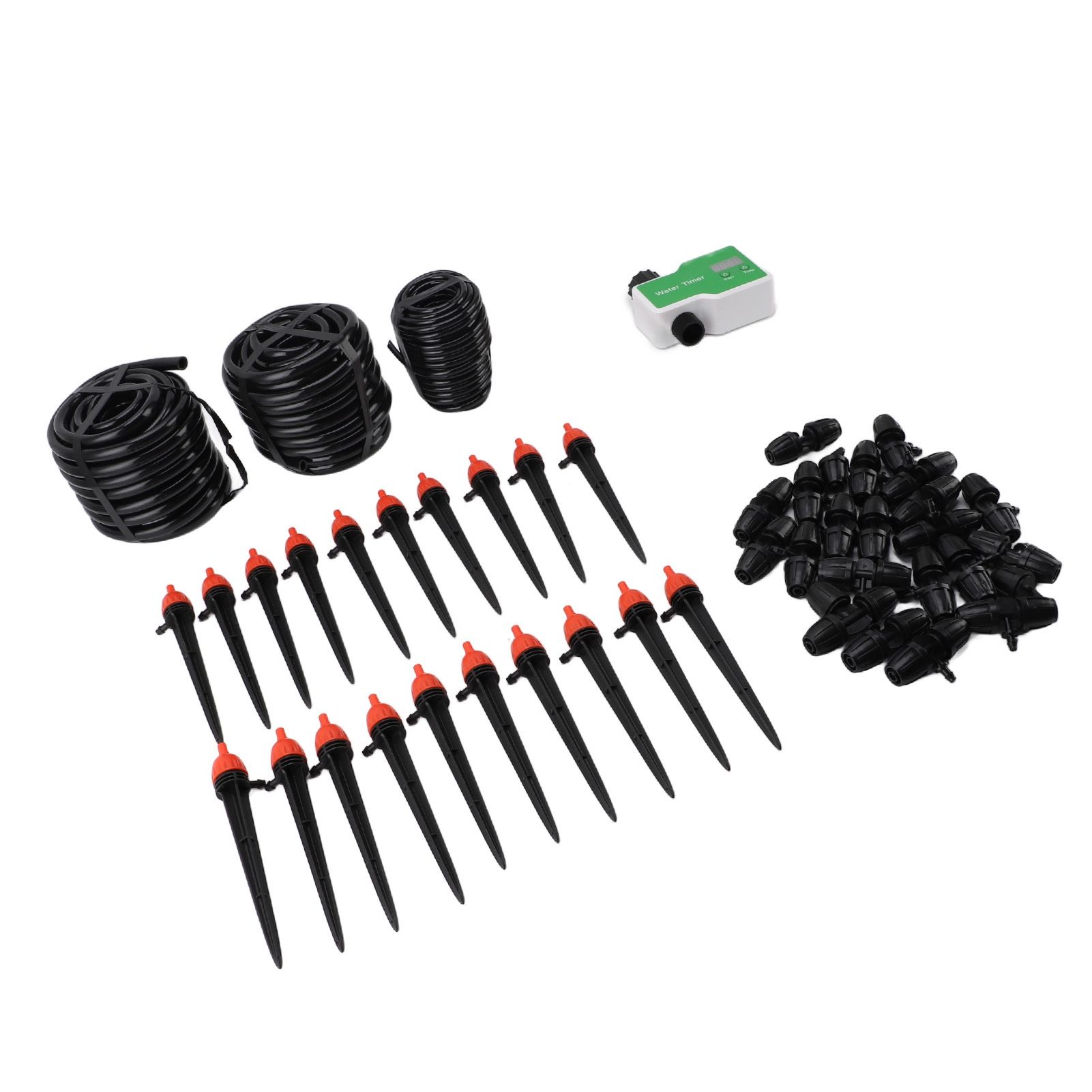 Drip Irrigation System Kit Automatic Watering System with Water Timer for view 6