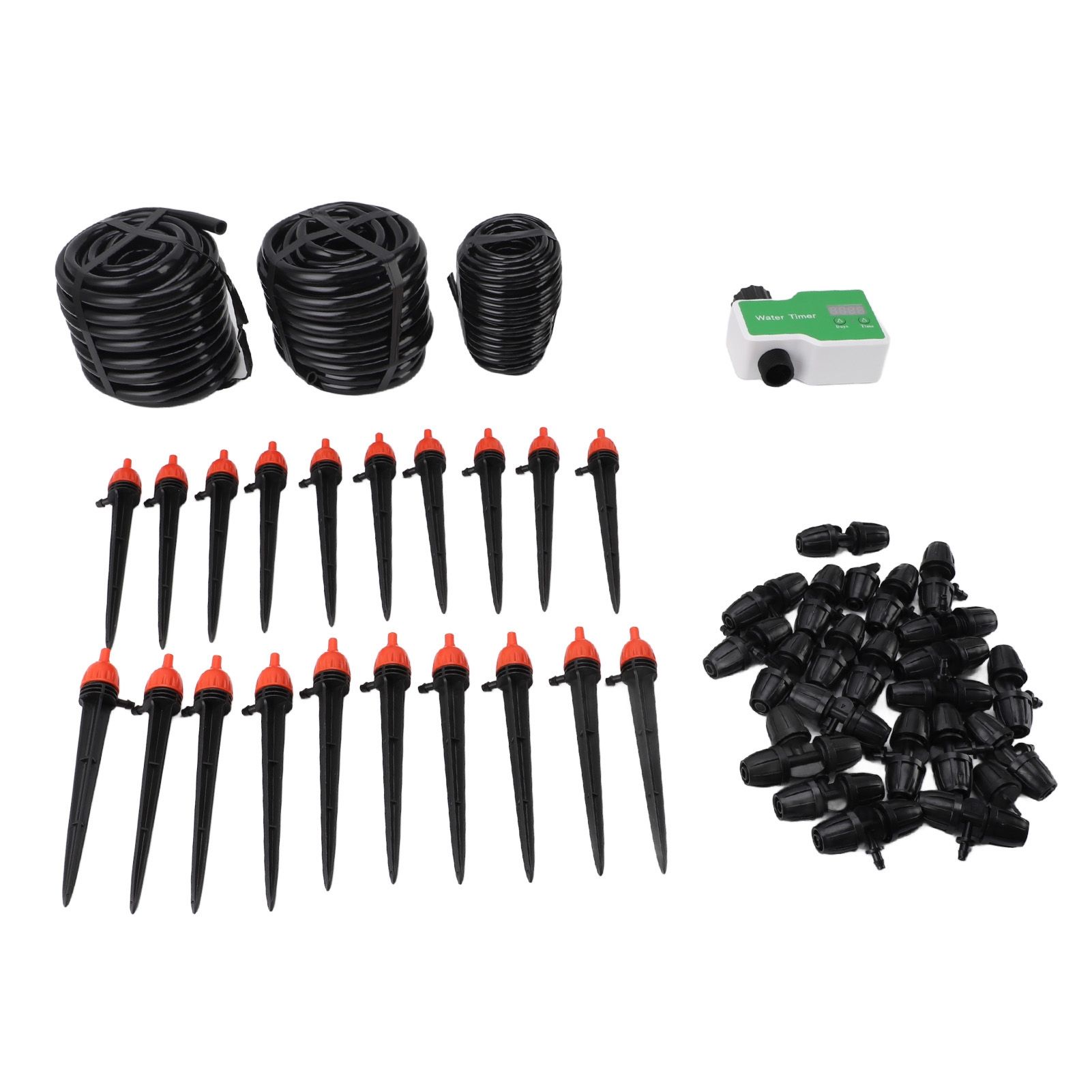 Drip Irrigation System Kit Automatic Watering System with Water Timer for view 8