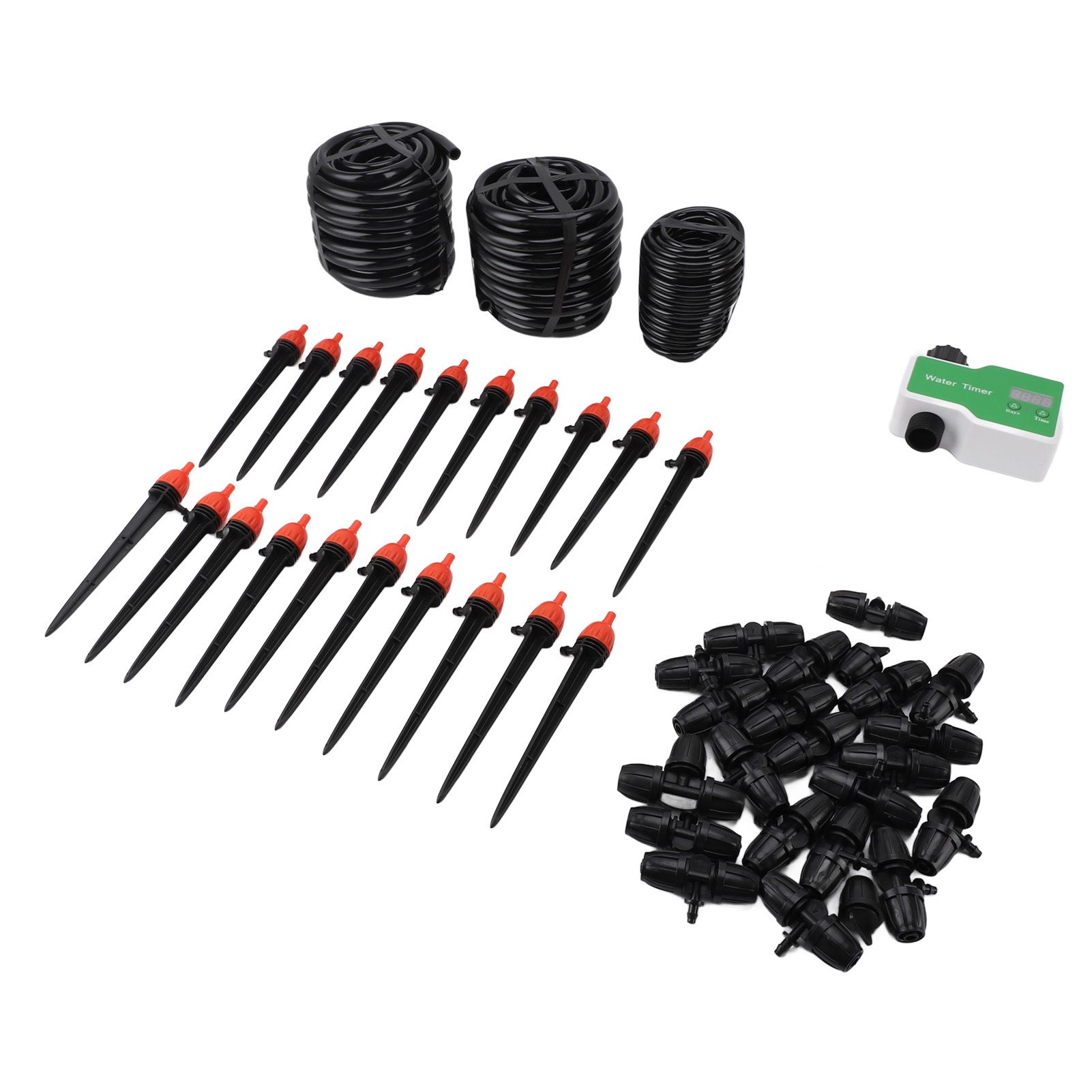 Drip Irrigation System Kit Automatic Watering System with Water Timer for view 11