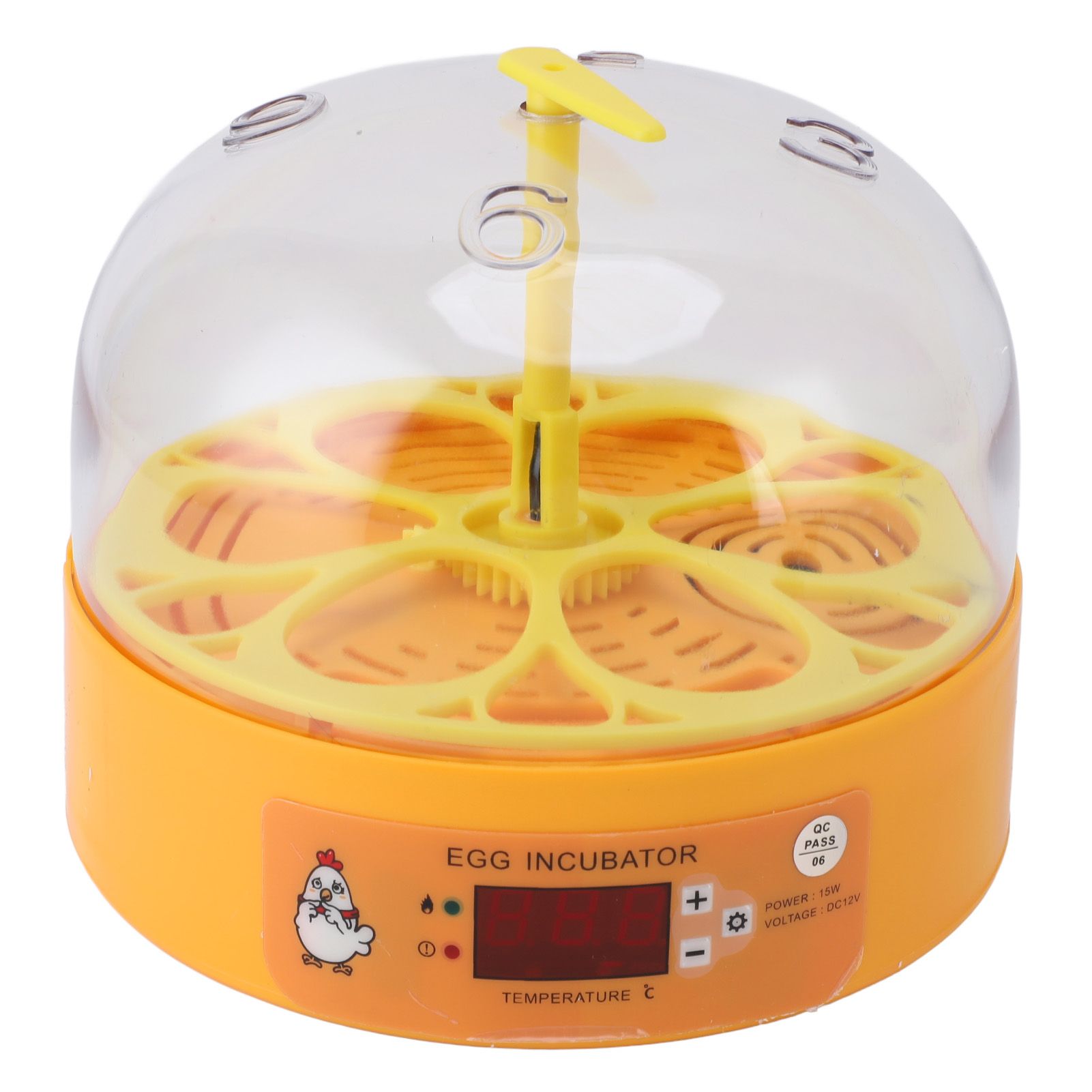 6 Egg Incubator Automatic Egg Turner with Temperature Control Poultry view 12