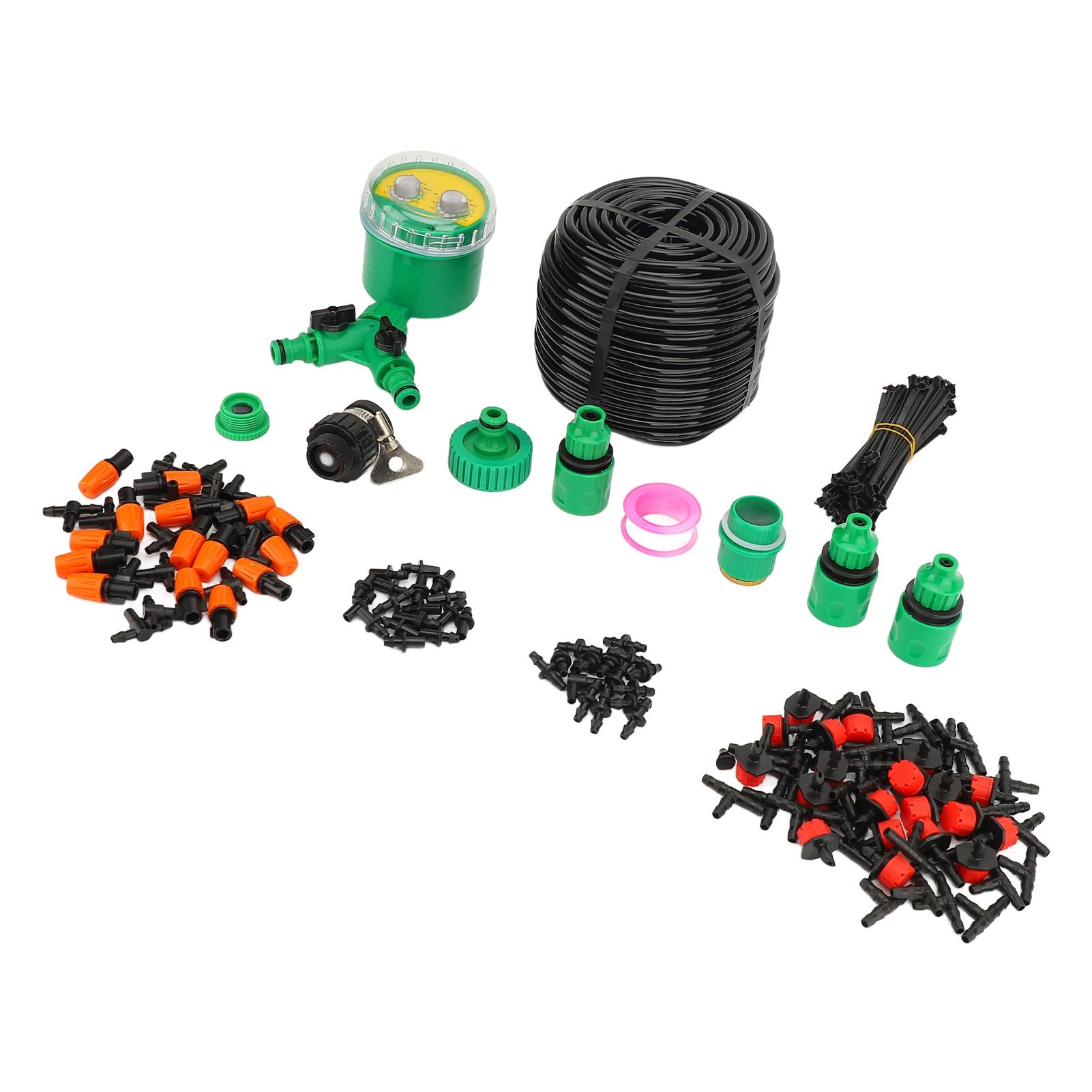 Drip Irrigation System with Timer 50m Long Hose Adjustable Automatic Quick view 8