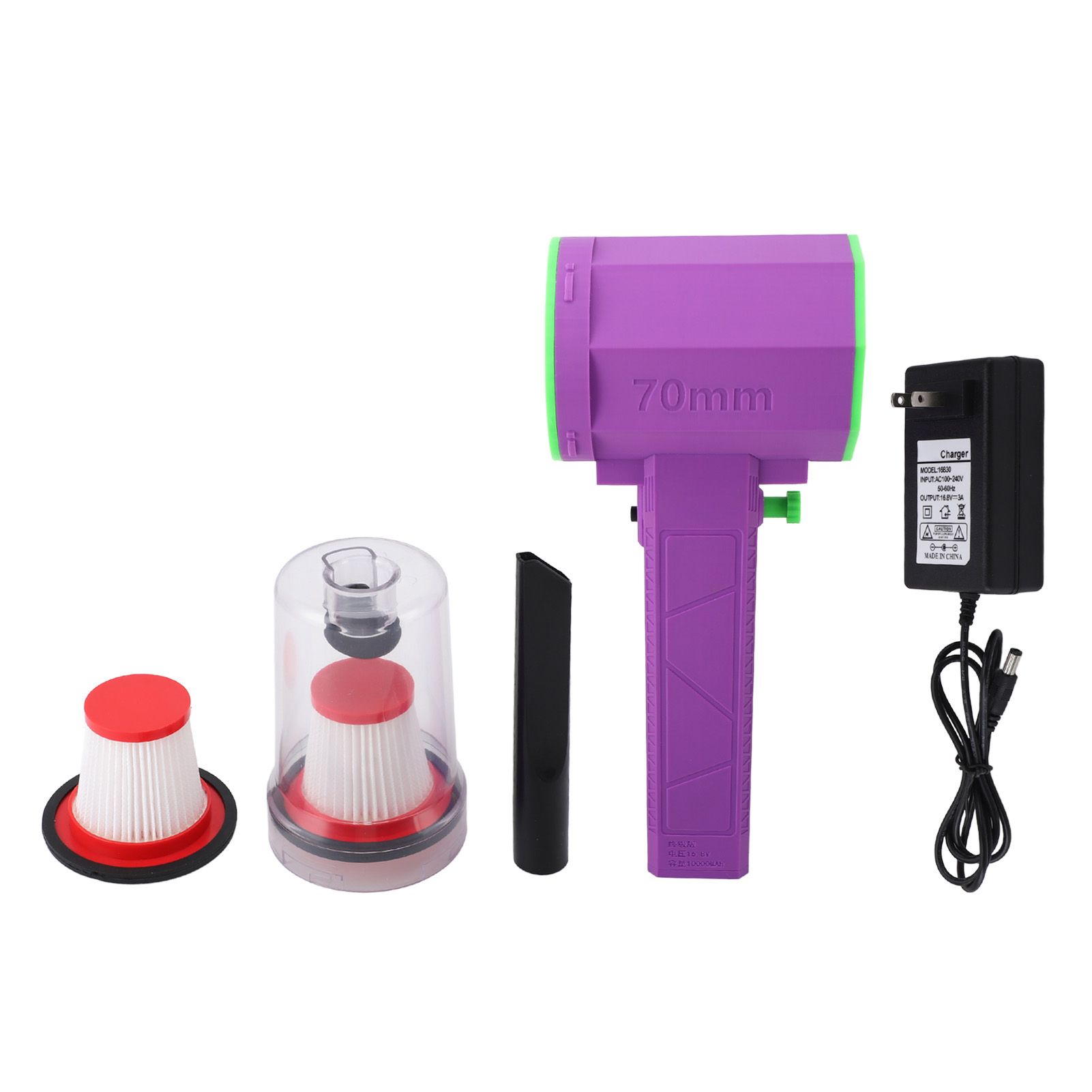 Mini Turbo Fan Jet Fan Blower 3 Speeds Rechargeable Cordless Handheld Jet Dry view 3