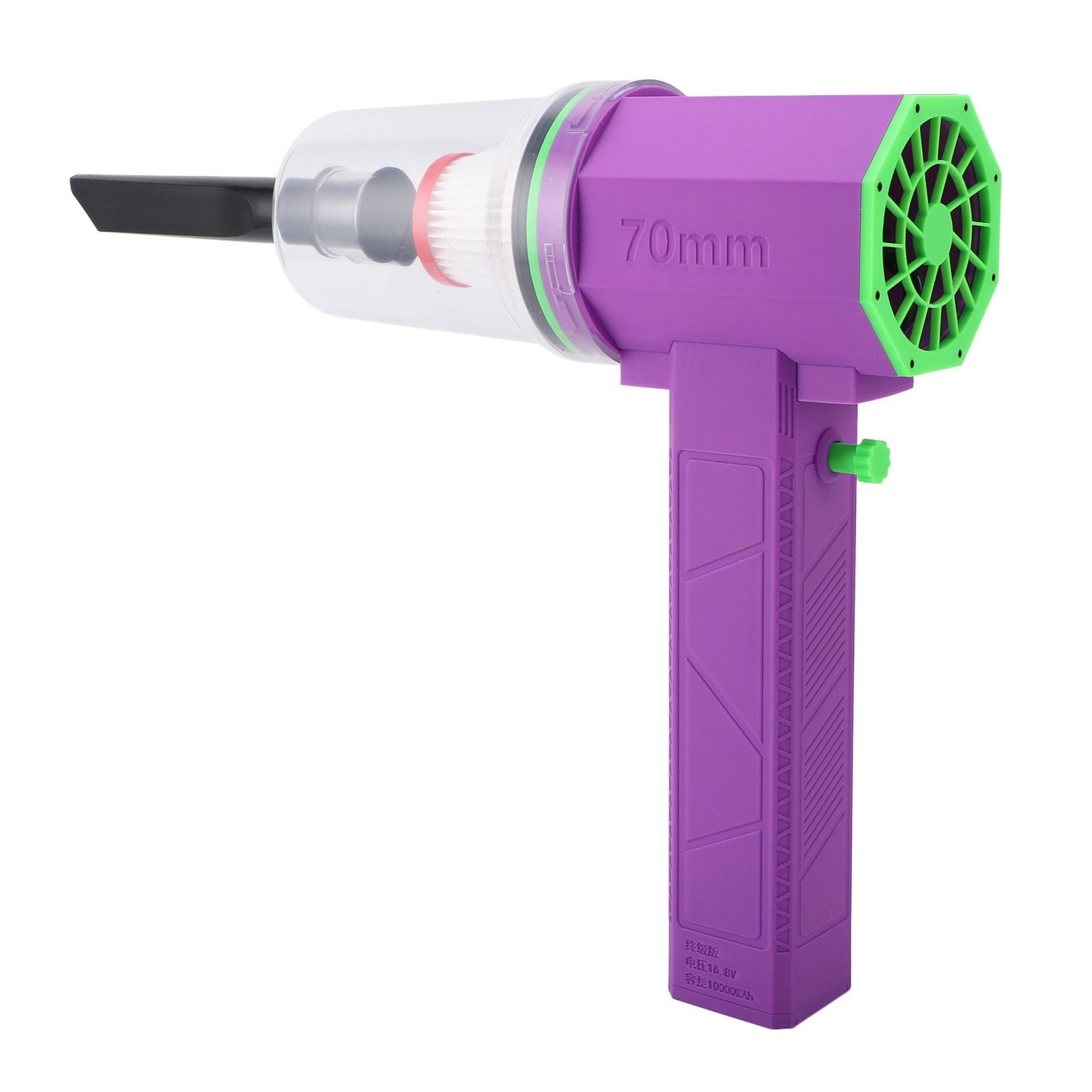Mini Turbo Fan Jet Fan Blower 3 Speeds Rechargeable Cordless Handheld Jet Dry view 4