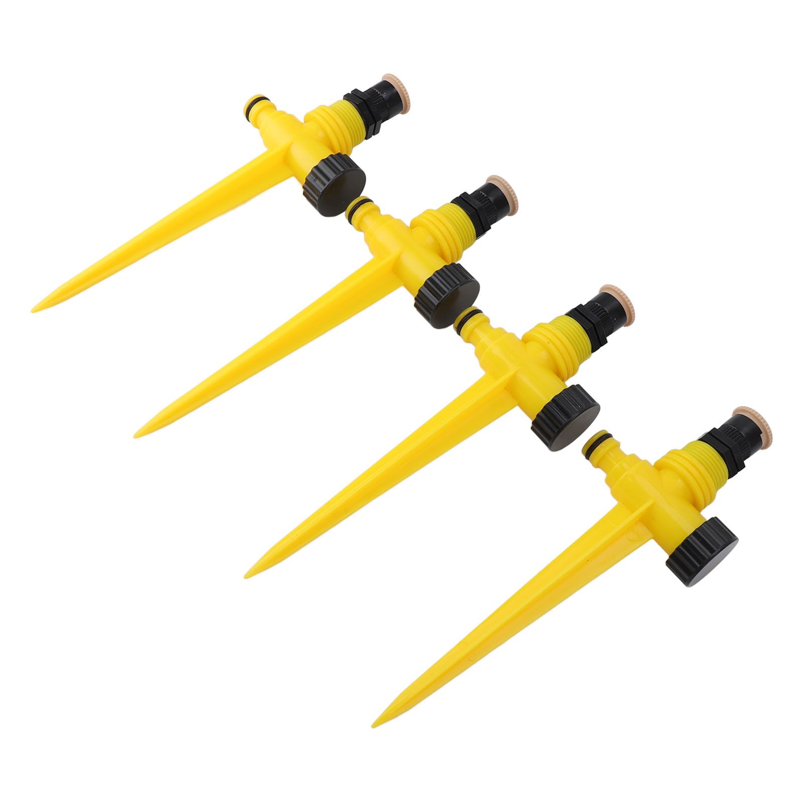 4pcs Garden Sprinklers Professional Efficient 360 Degree Automatic Rotating view 9